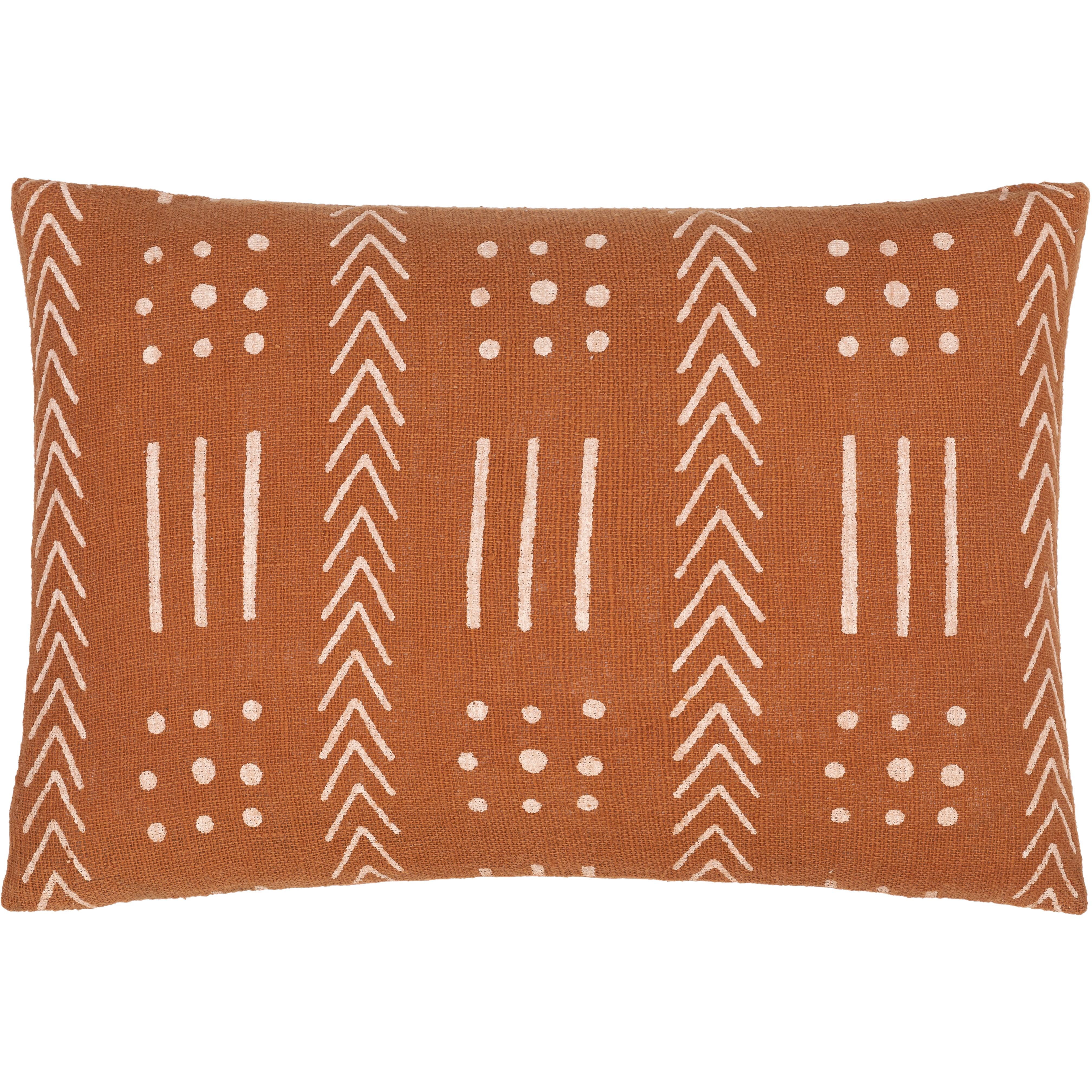 Malian 22 inch Brick Red Pillow Kit in 14 x 22, Lumbar