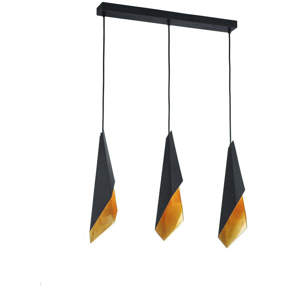 Velo 3 Light 5.3 inch Matte Black Multi Light Pendant Ceiling Light
