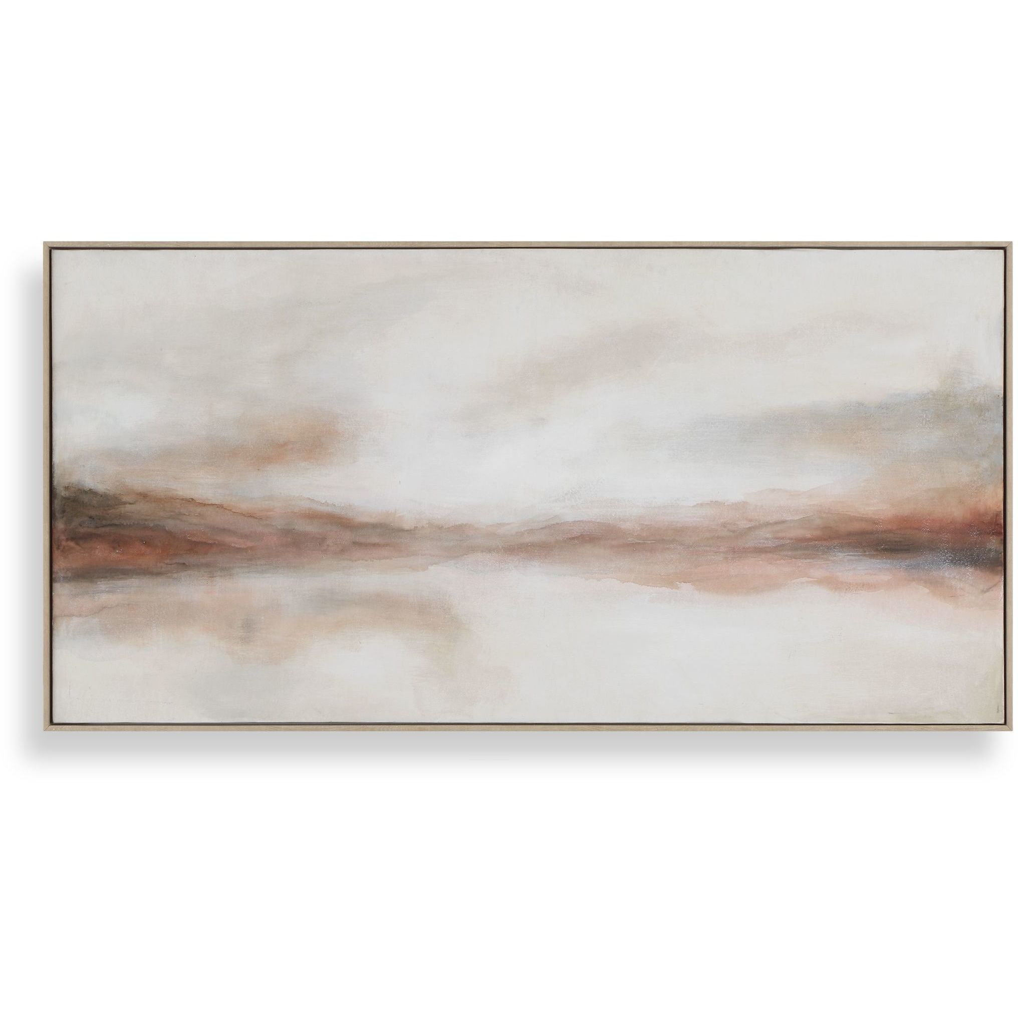 Haze In The Horizon 61 X 31 inch Landscape Painting