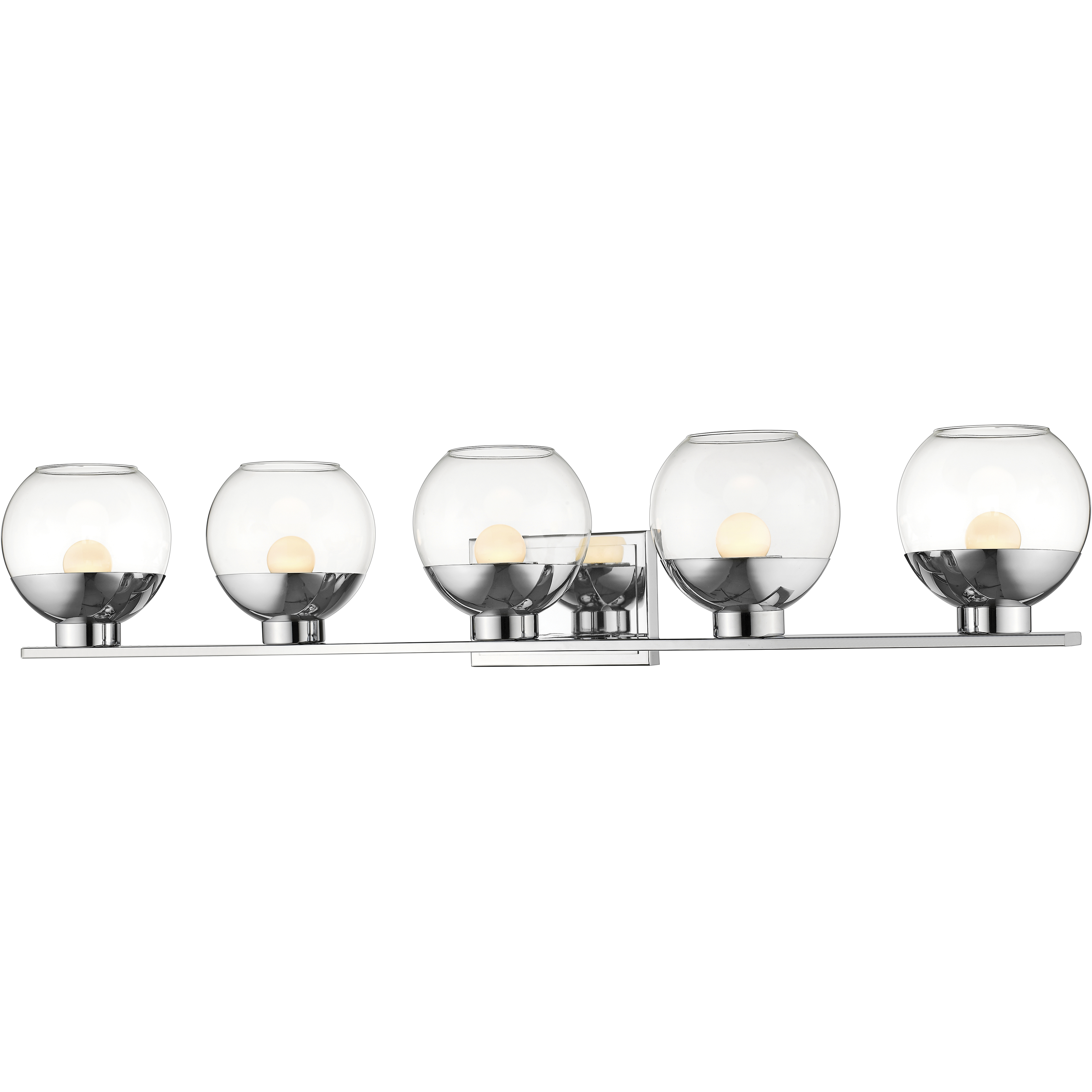 Osono LED 41.1 inch Chrome Vanity Wall Light