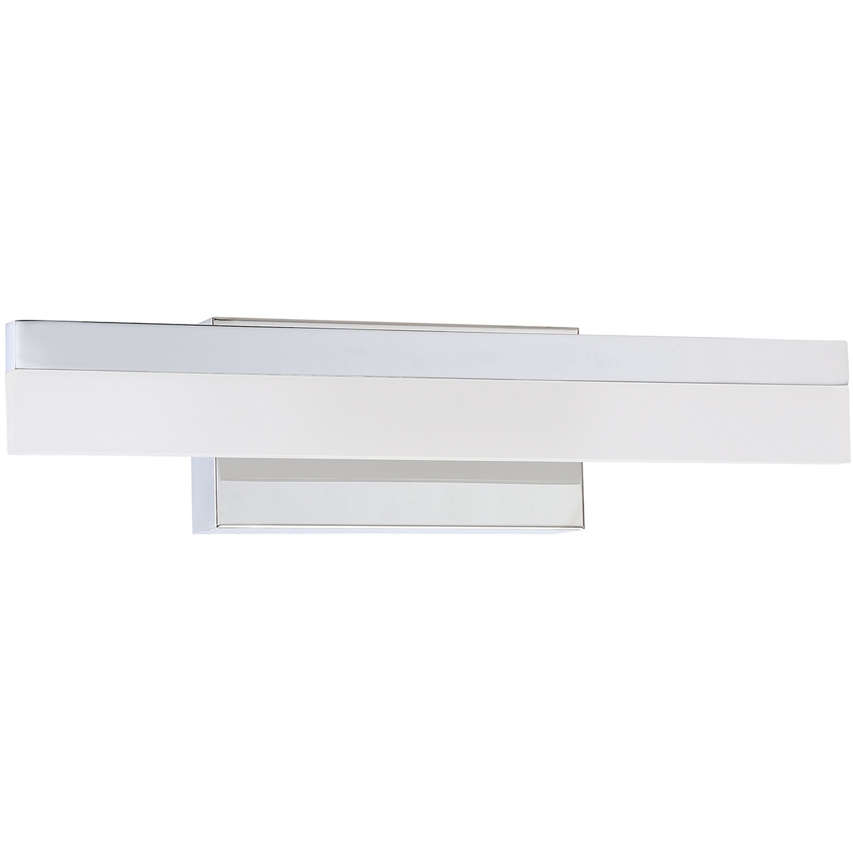 Strate LED 18.25 inch Chrome Vanity Light Wall Light