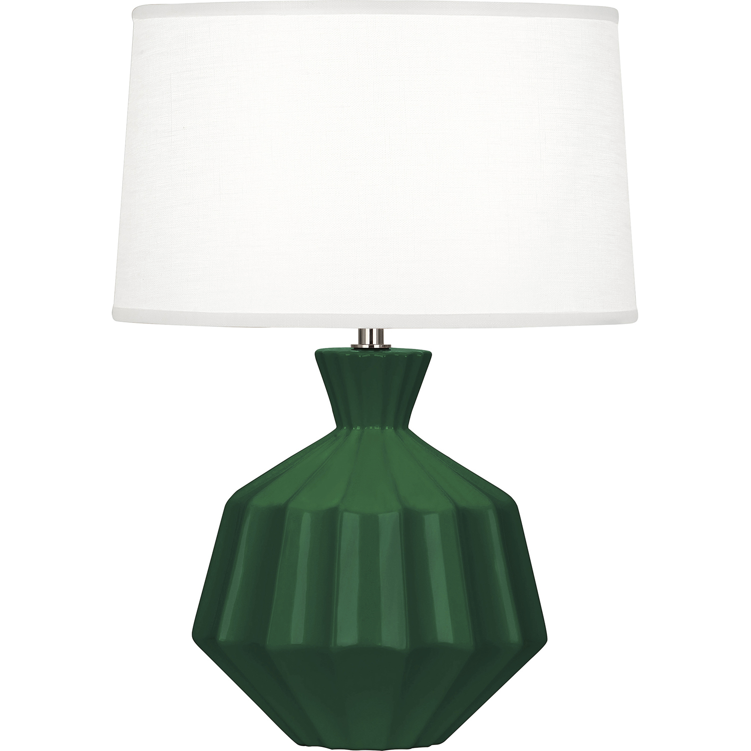 Small Orion 17.63 inch 60 watt Jungle Glaze Accent Lamp Portable Light