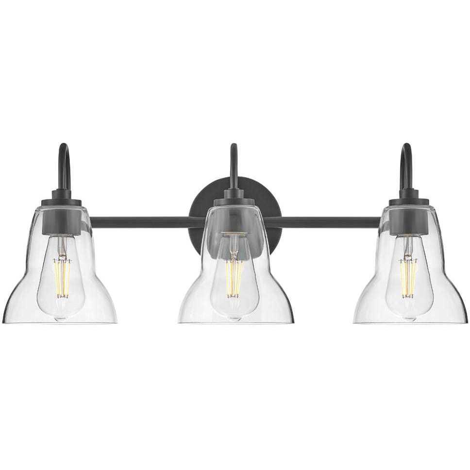 Vera LED 24 inch Black Bath Light Wall Light