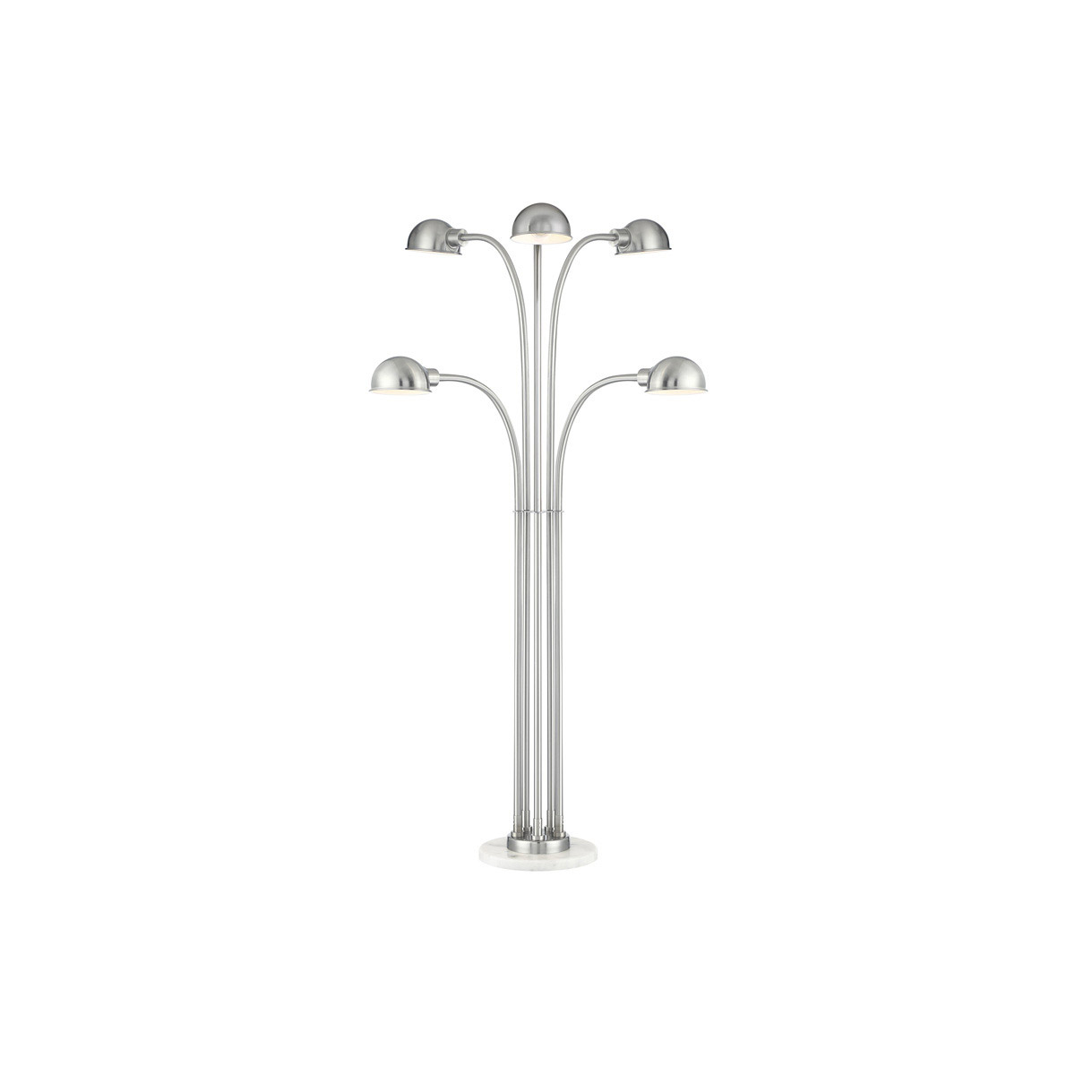 Rowley 66 inch 13.00 watt Brushed Nickel Floor Lamp Portable Light