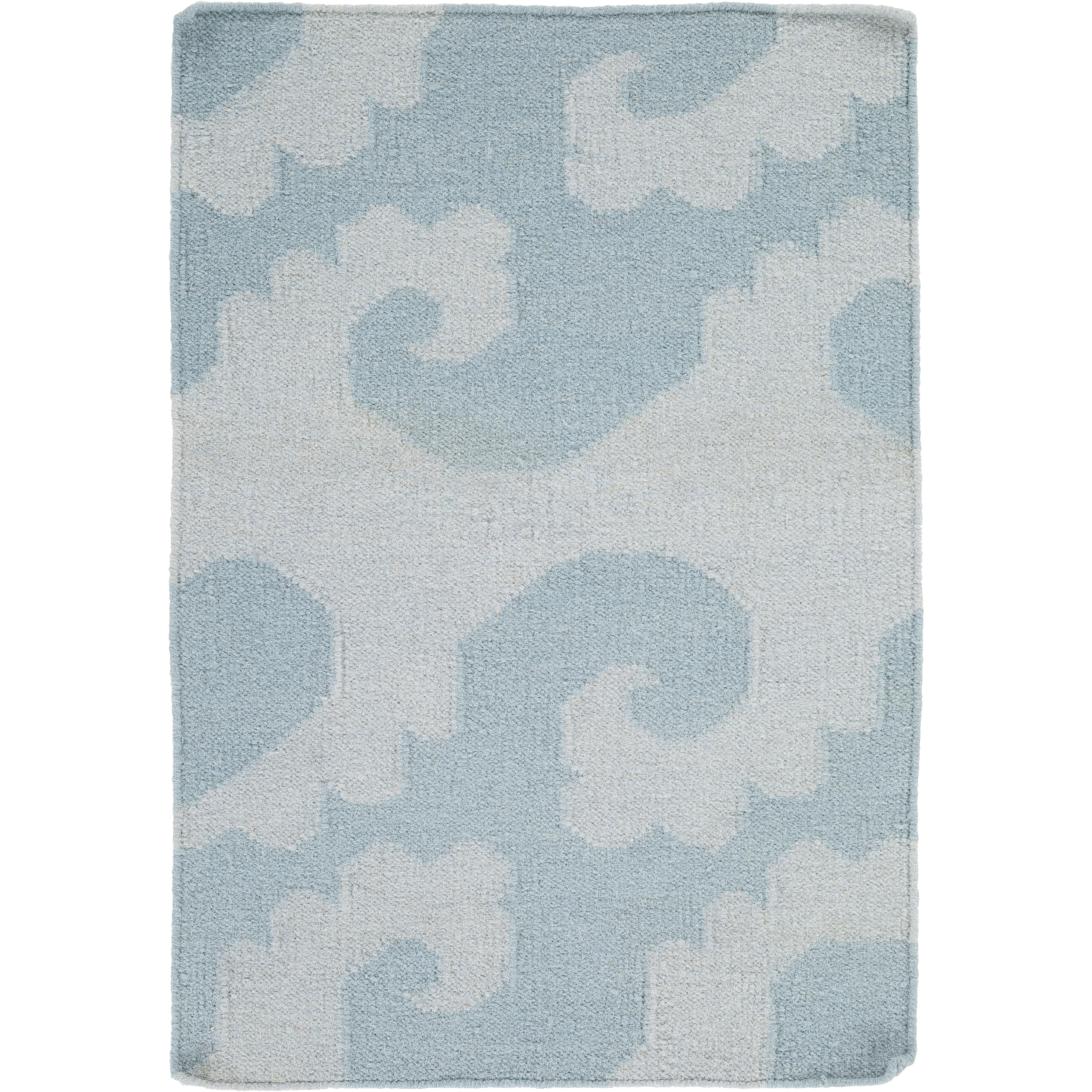 Yacht Club 36 X 24 inch Sky Blue, Aqua Rug