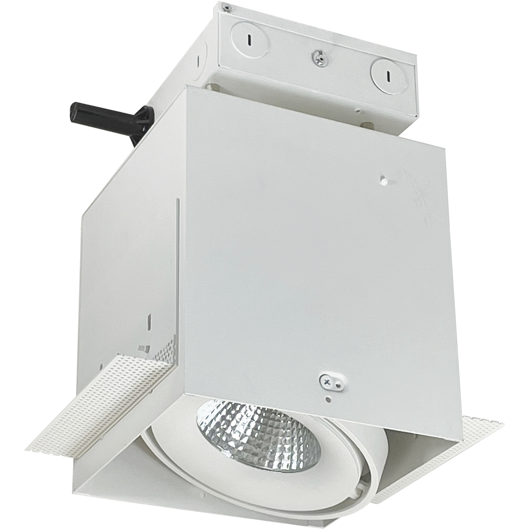 MLS White Recessed Trimless Housing