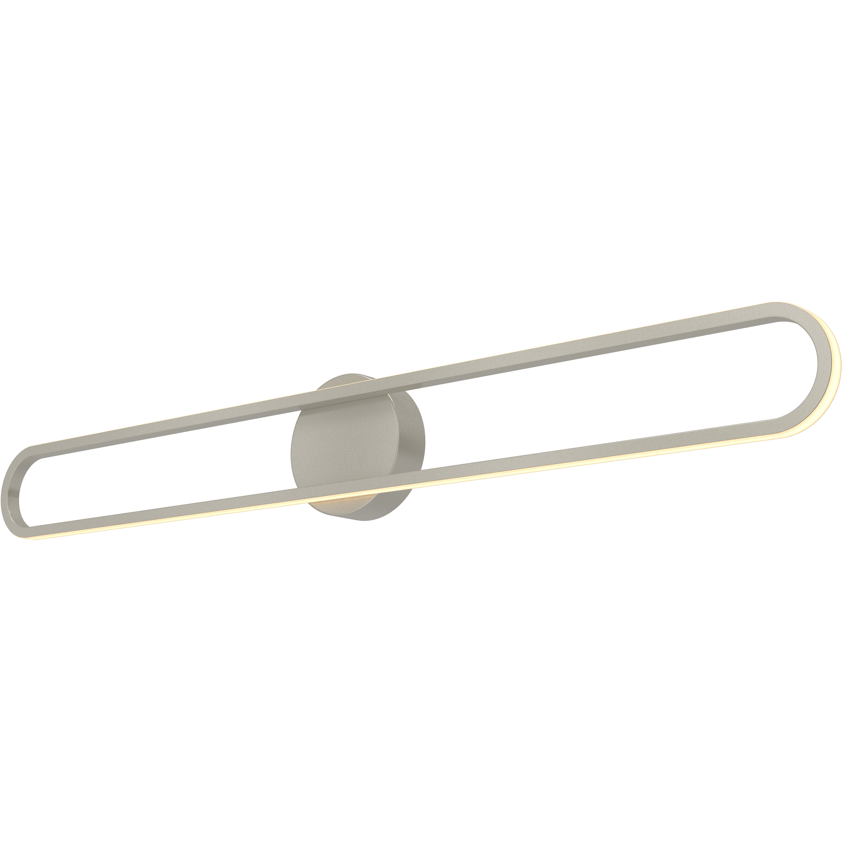 Sienna LED 34.5 inch Painted Nickel Vanity Light Wall Light