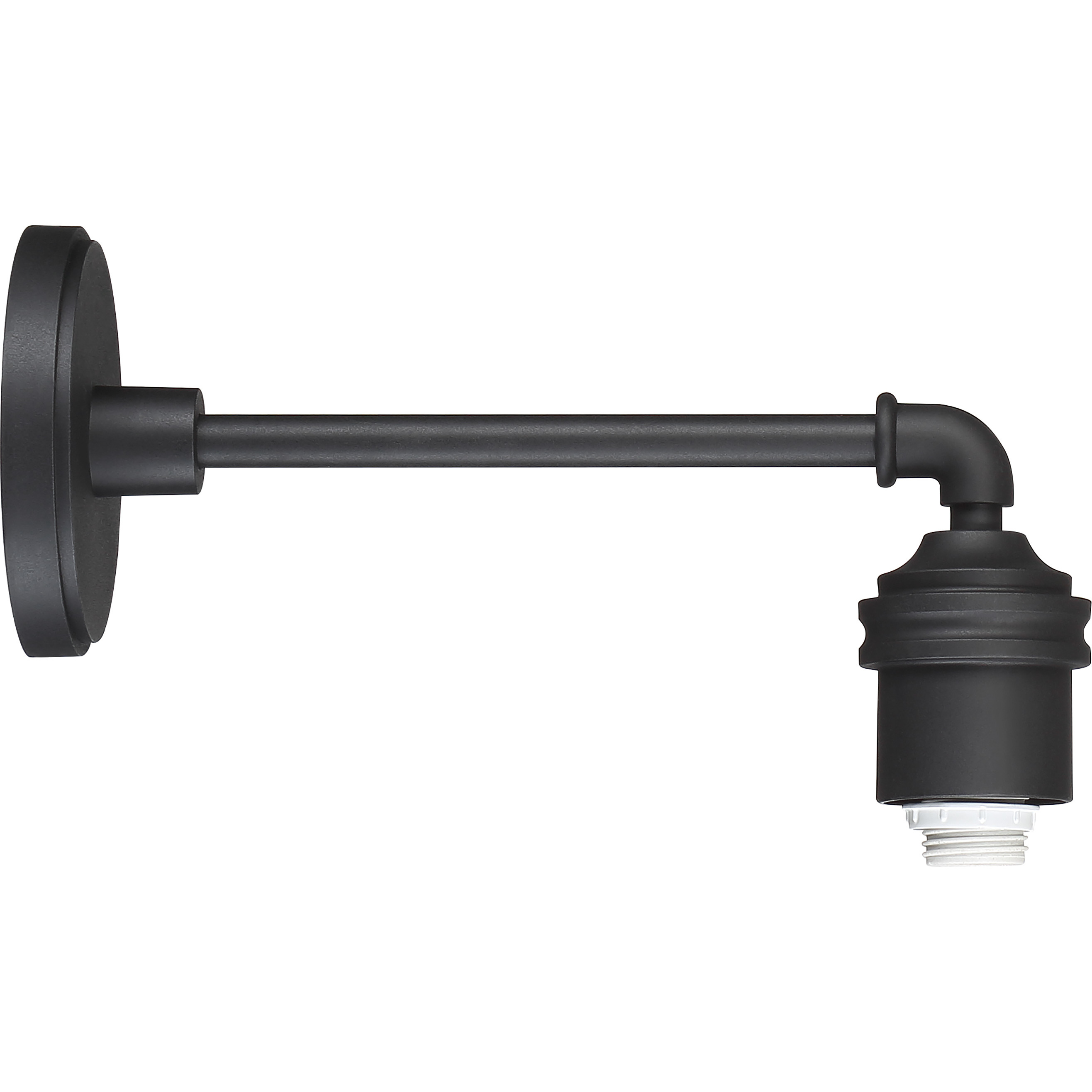RLM 1 Light 8 inch Coal Outdoor Wall Mount, Great Outdoors
