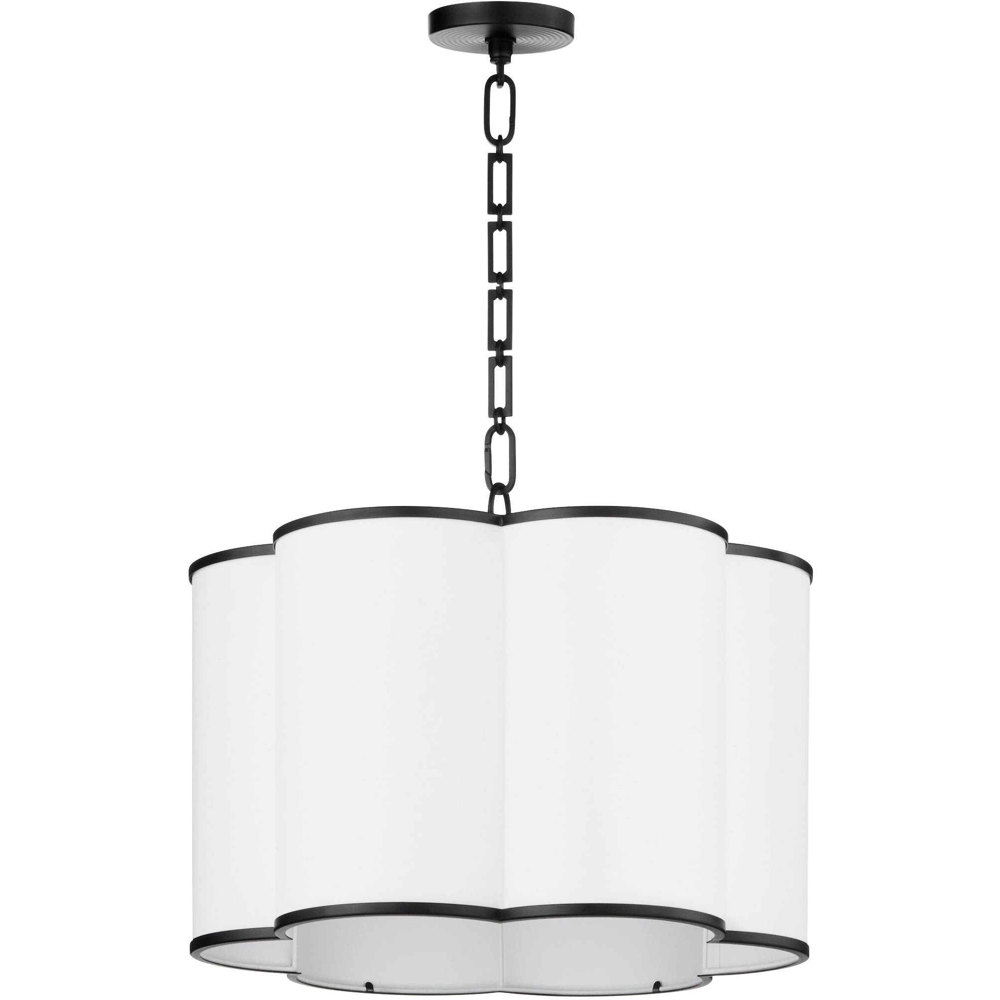 Belinder 4 Light 22 inch Matte Black Pendant Ceiling Light
