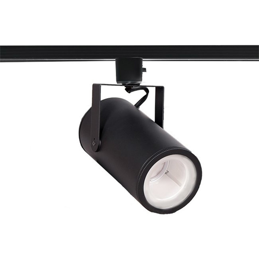 Silo 1 Light 120 Black Track Head Ceiling Light in 4000K, L Track