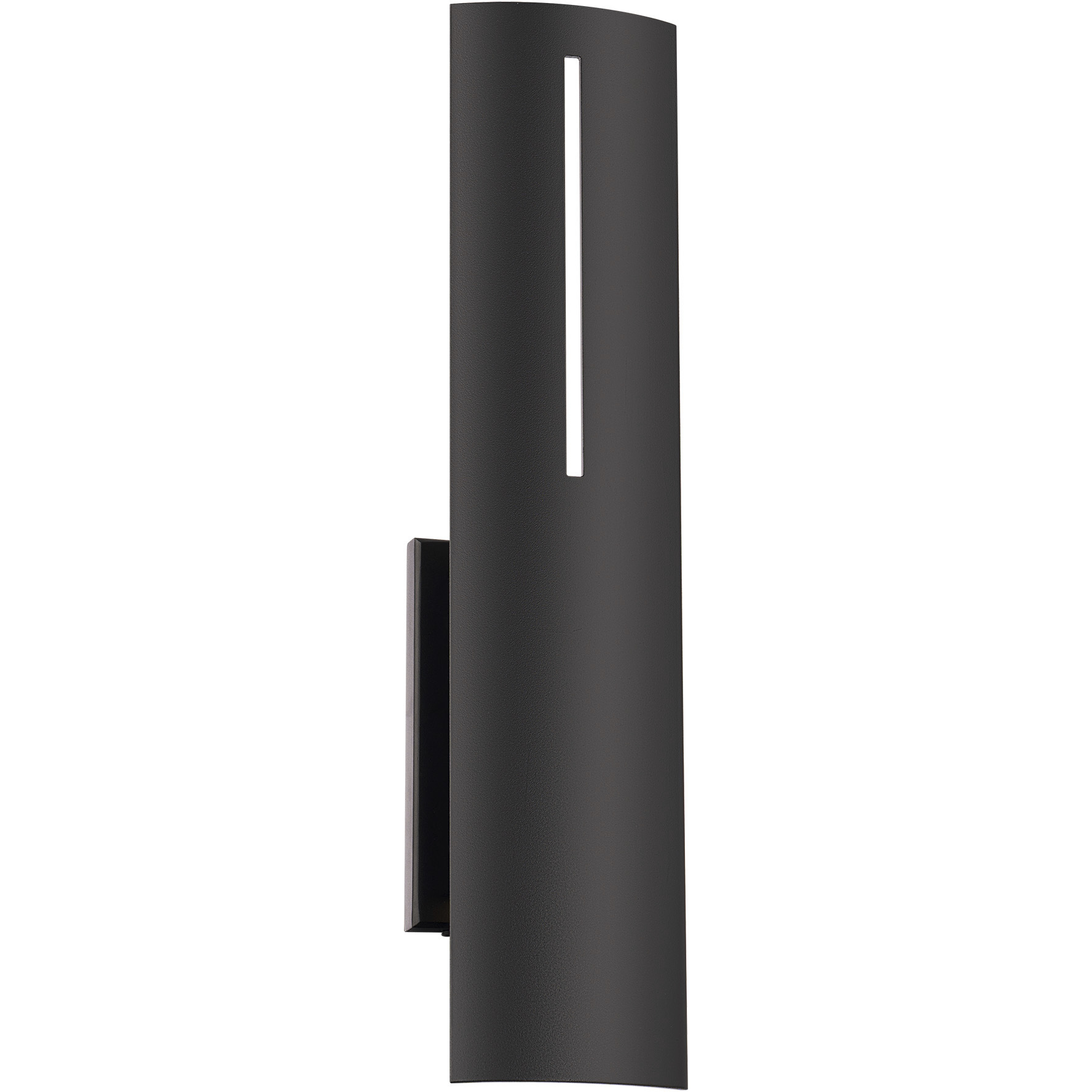 Aegis 1 Light 20 inch Black Outdoor Wall Light in 3500K