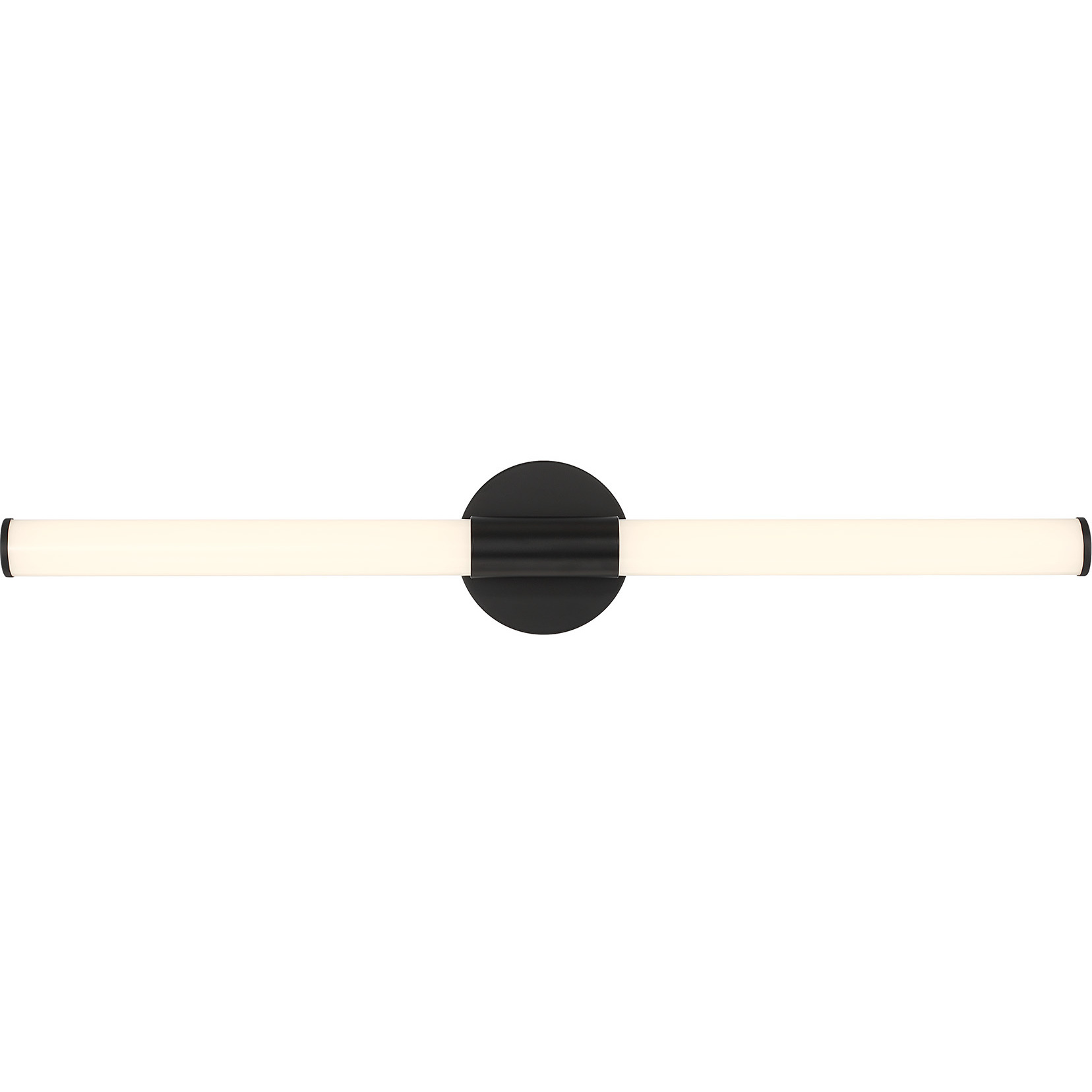 Connor LED 30 inch Matte Black Vanity Light Wall Light