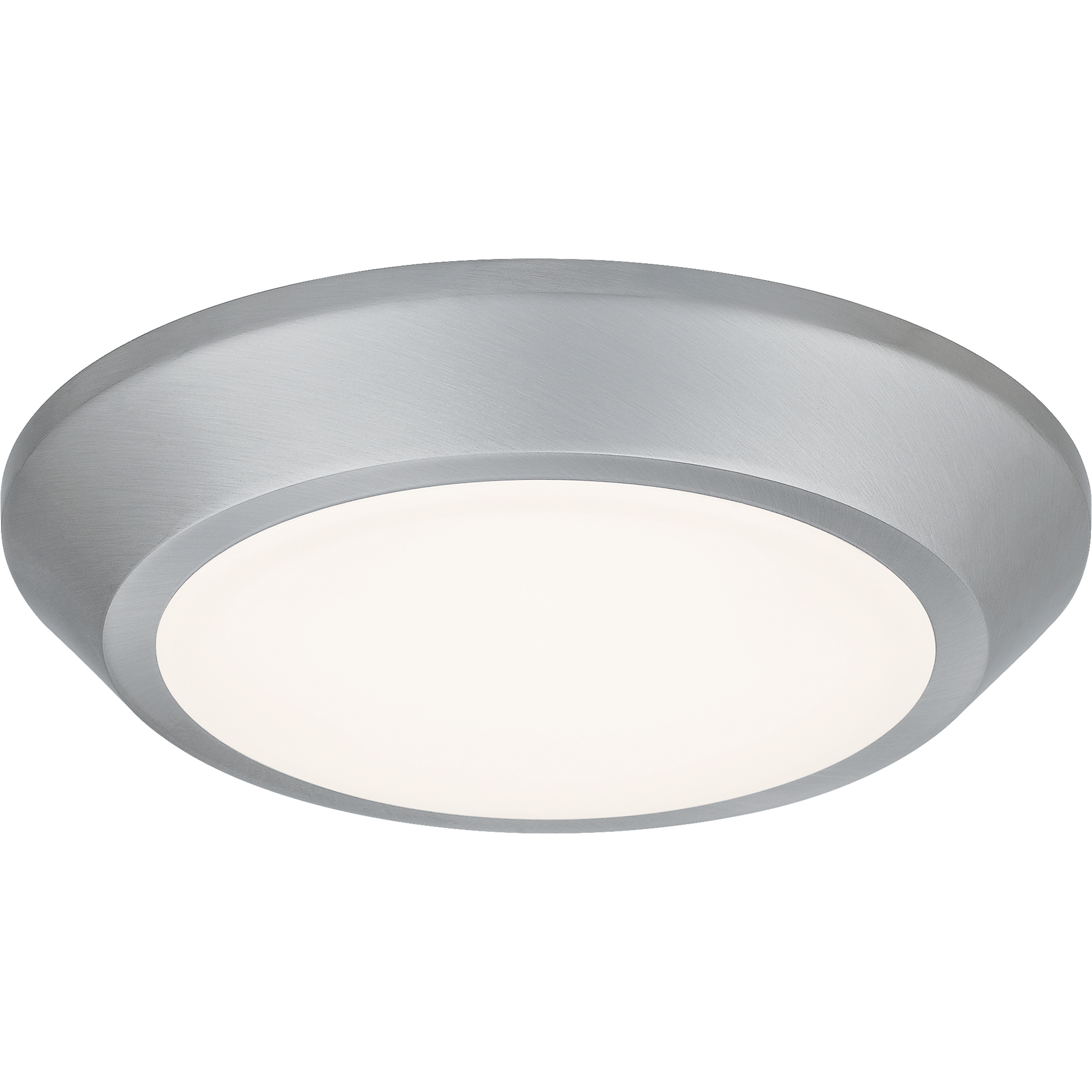 Verge LED 6 inch Brushed Nickel Flush Mount Ceiling Light