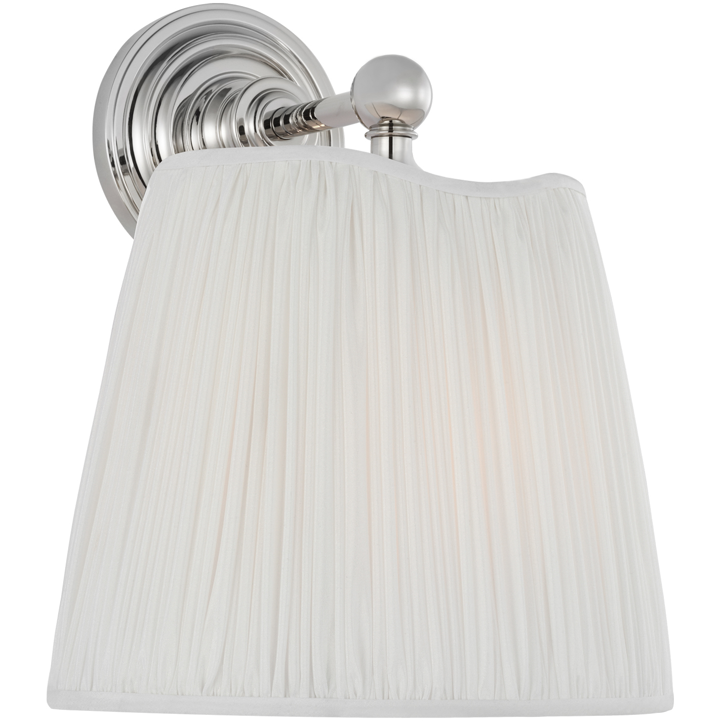 Amber Lewis Matos LED 10 inch Polished Nickel Sconce Wall Light