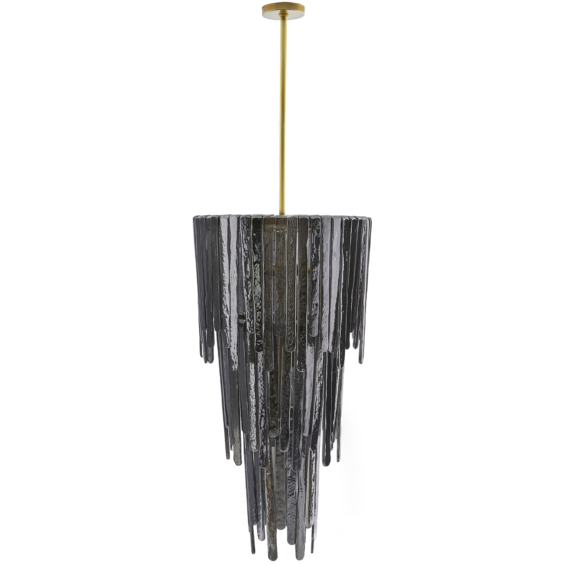 Raine 7 Light 21 inch Blue Smoke Luster Chandelier Ceiling Light
