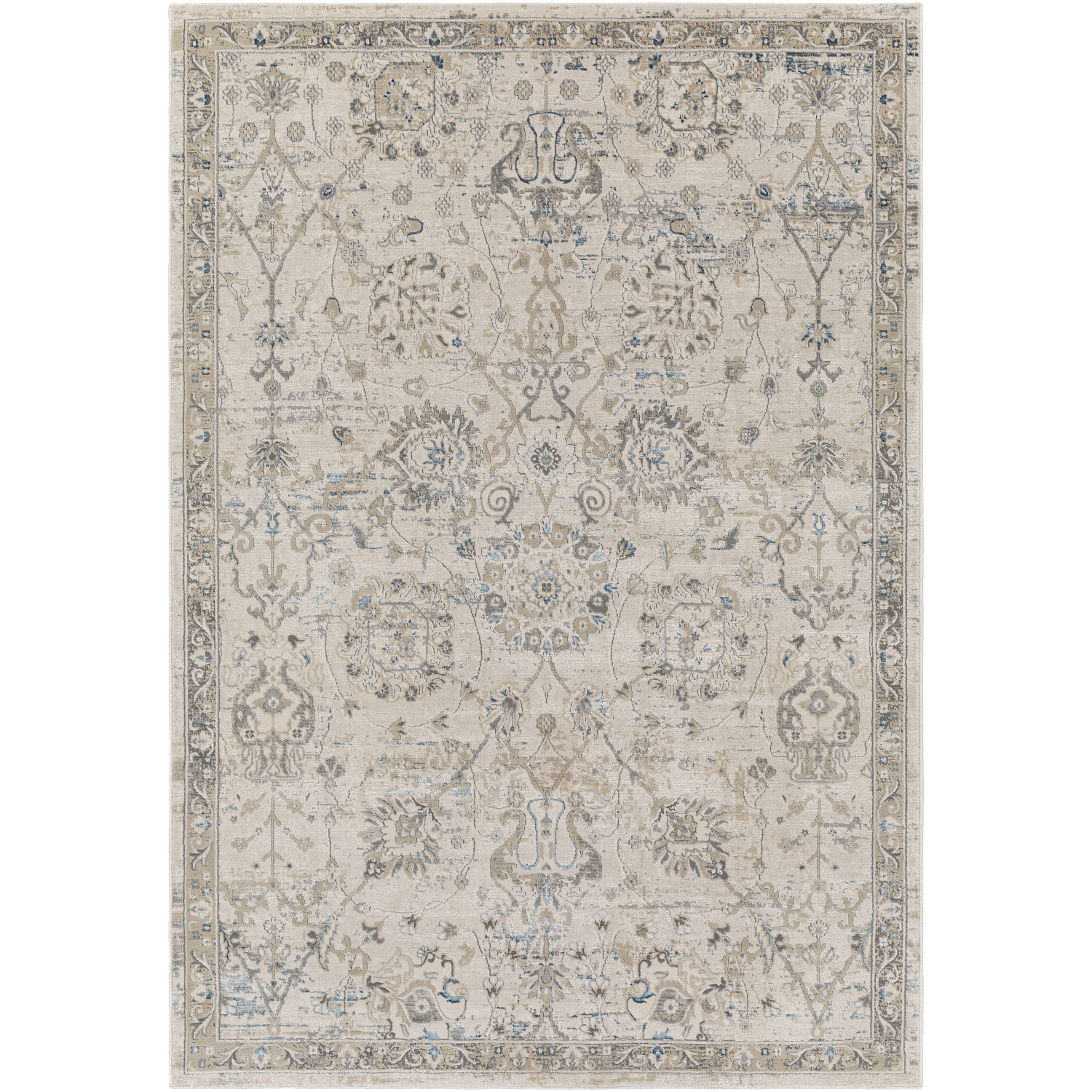 Impulse 36 X 24 inch Taupe Rug, Rectangle