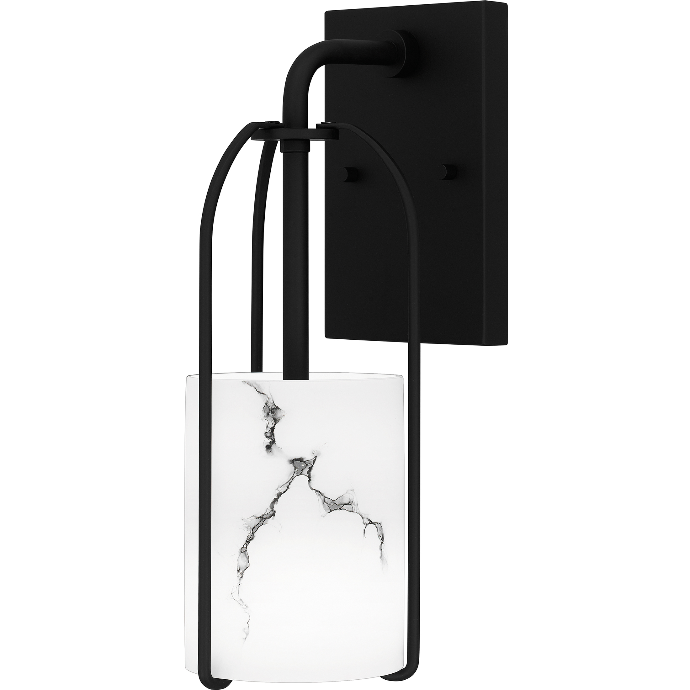 Fairbanks 1 Light 4.5 inch Matte Black Wall Sconce Wall Light, Small