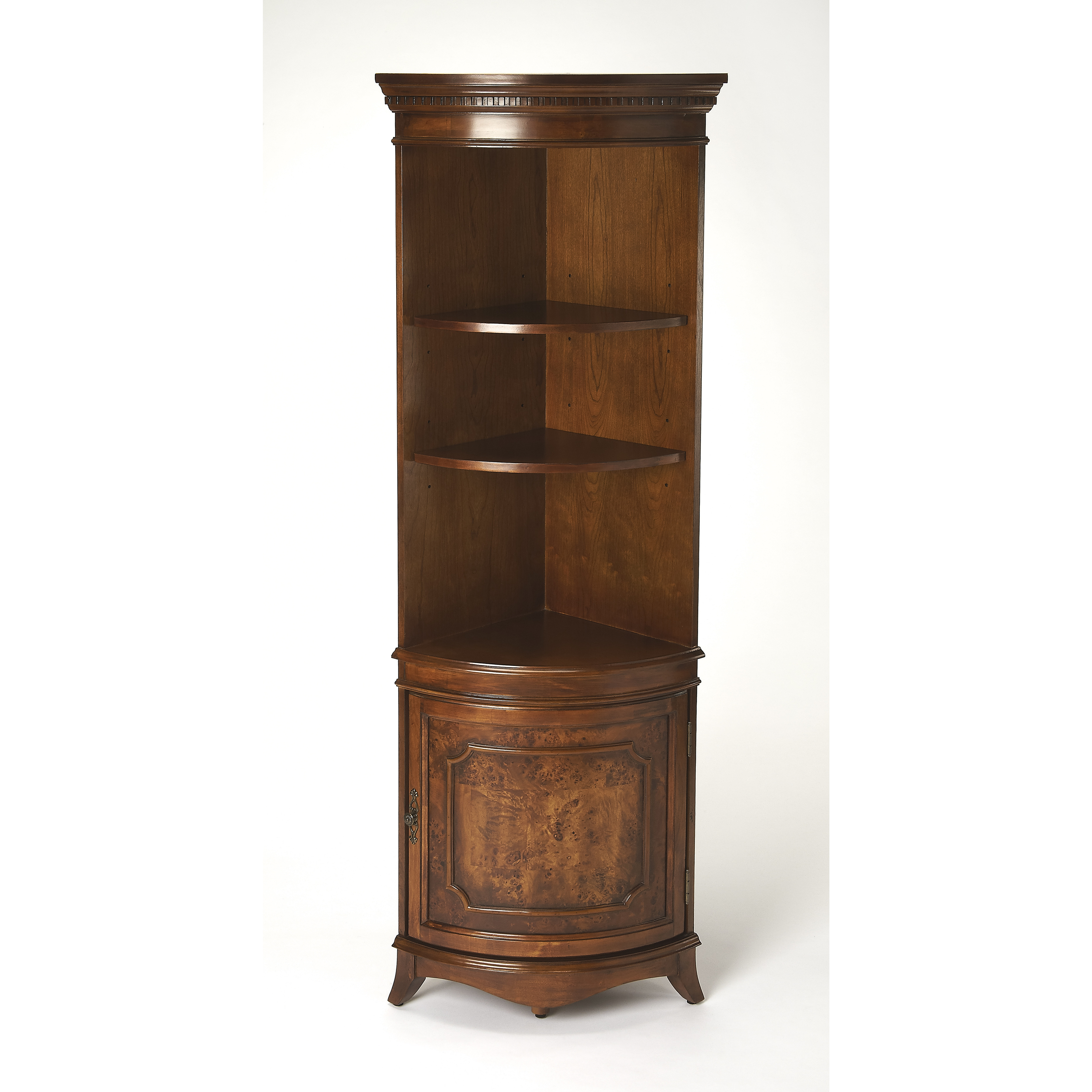 Masterpiece Dowling  Olive Ash Burl Chest/Cabinet