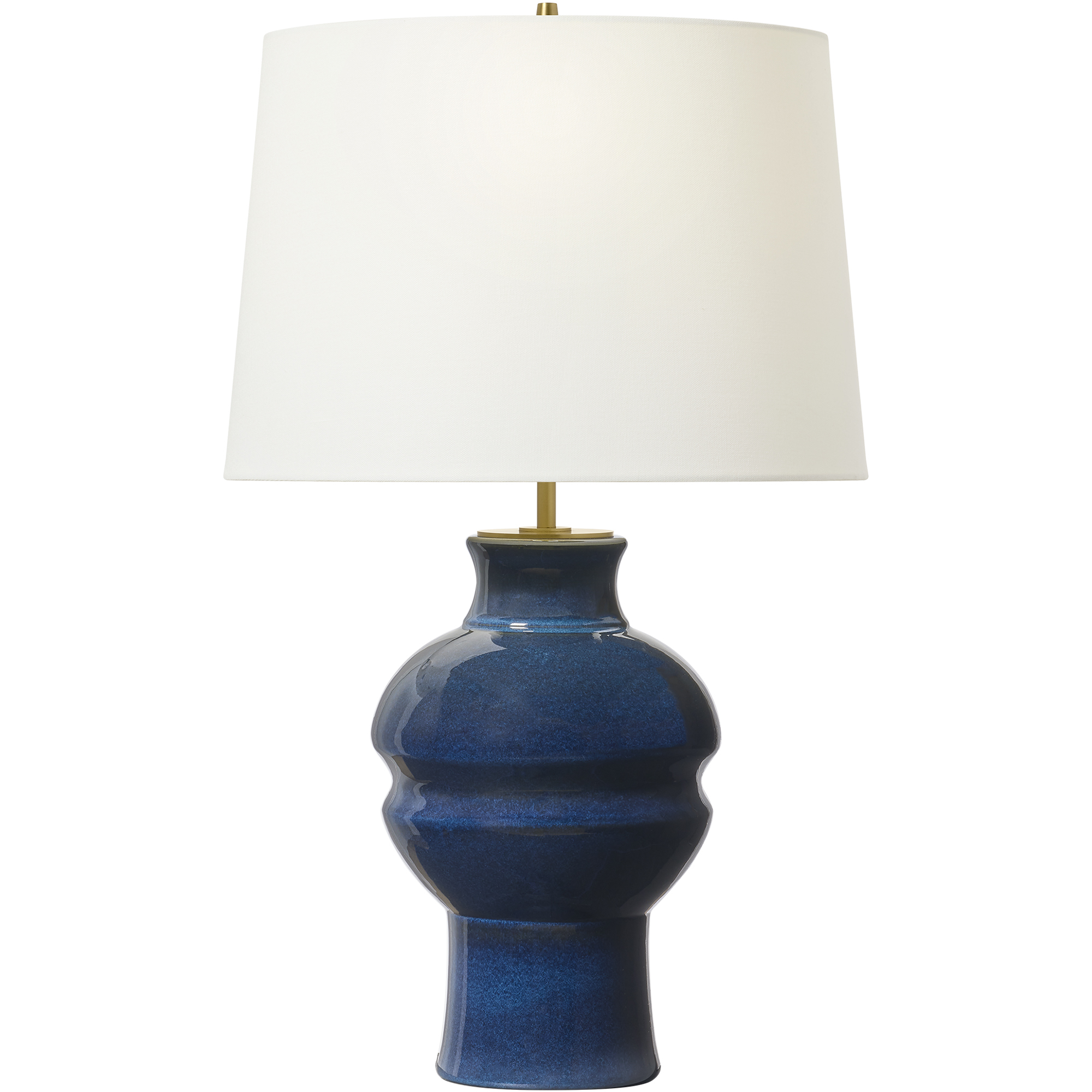 TOB by Thomas O'Brien Nova 27.63 inch 75 watt Mix Blue Brown Table Lamp Portable Light