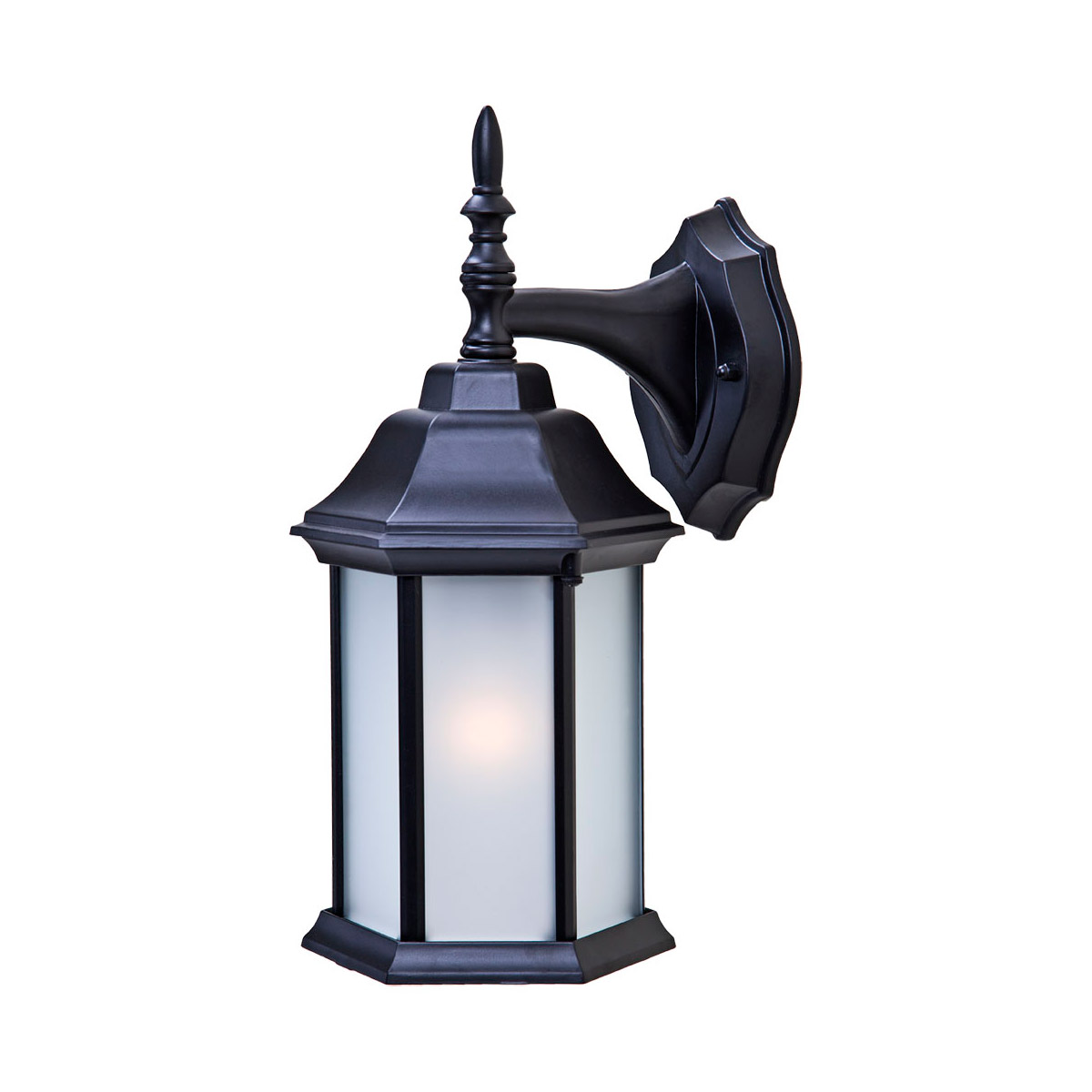 Craftsman 2 1 Light 13 inch Matte Black Exterior Wall Mount
