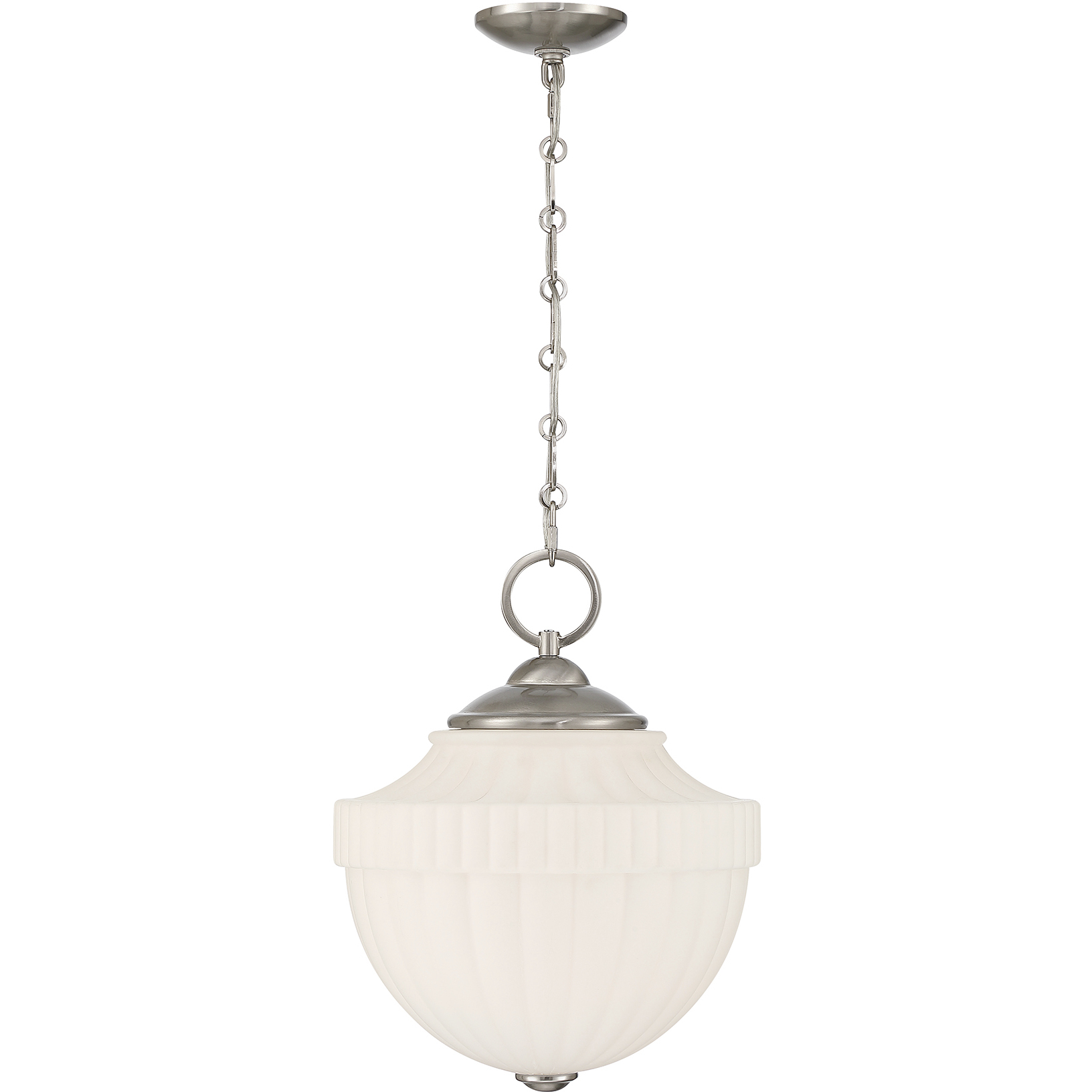 Montrose 1 Light 14 inch Satin Nickel Pendant Ceiling Light