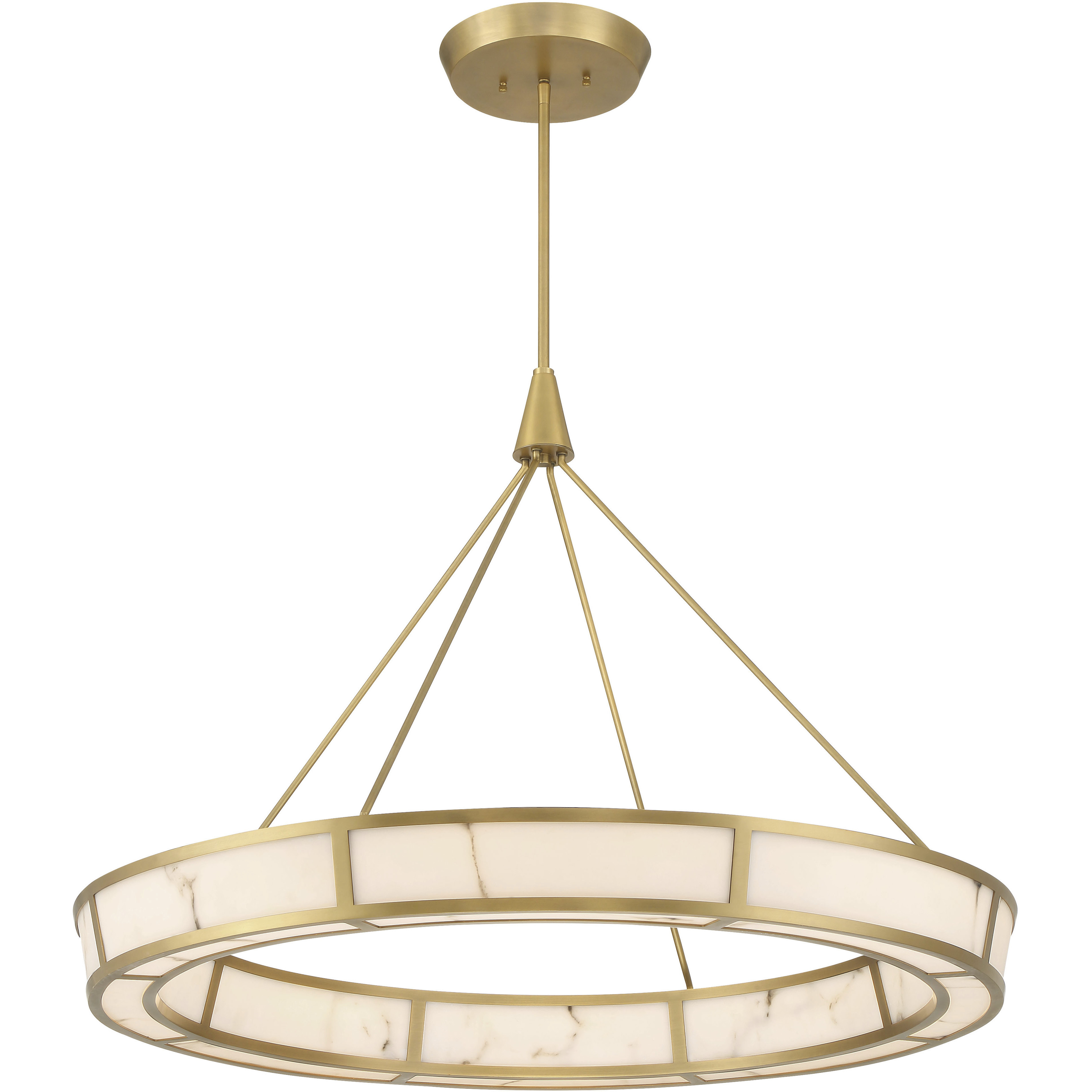 MinkaLavery 3476732L Velaris LED 36.25 inch Legacy Brass Pendant