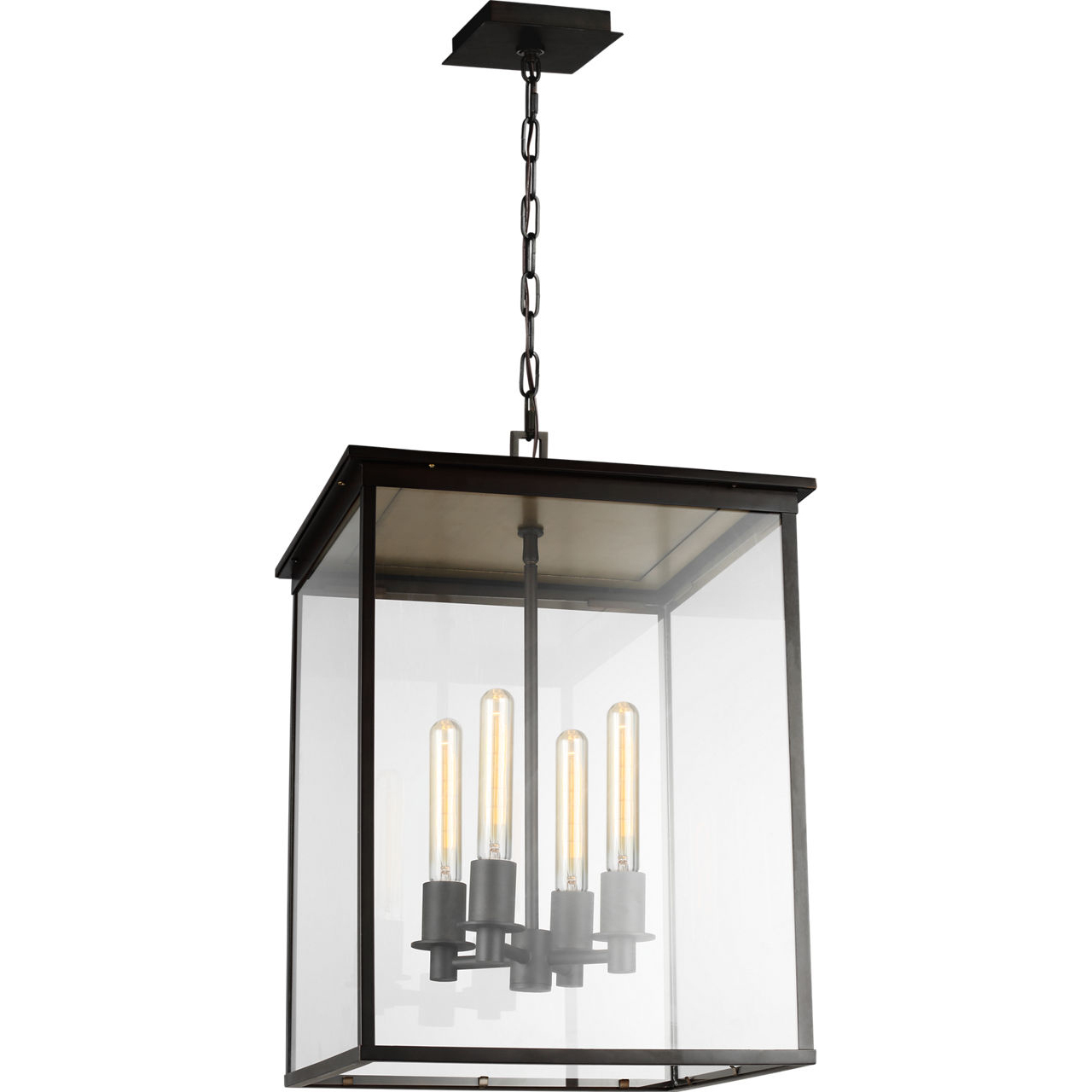 C&M by Chapman & Myers Freeport 4 Light 16.5 inch Heritage Copper Outdoor Pendant