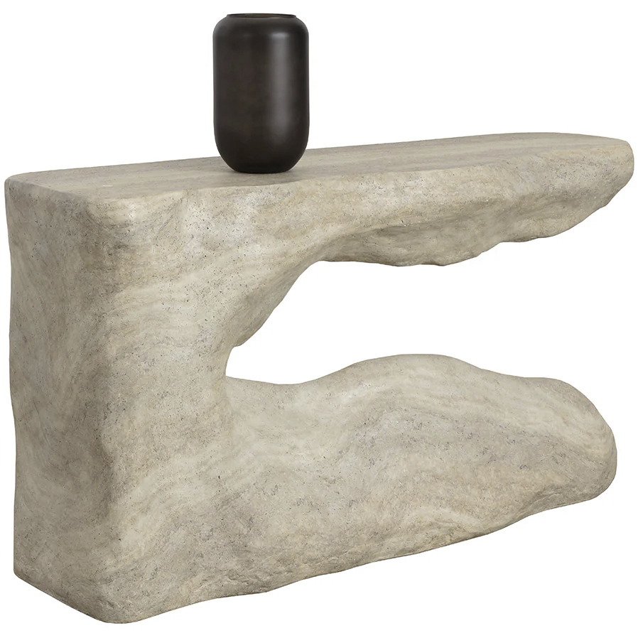 Brixham 58 X 32 inch Taupe Outdoor Console Table
