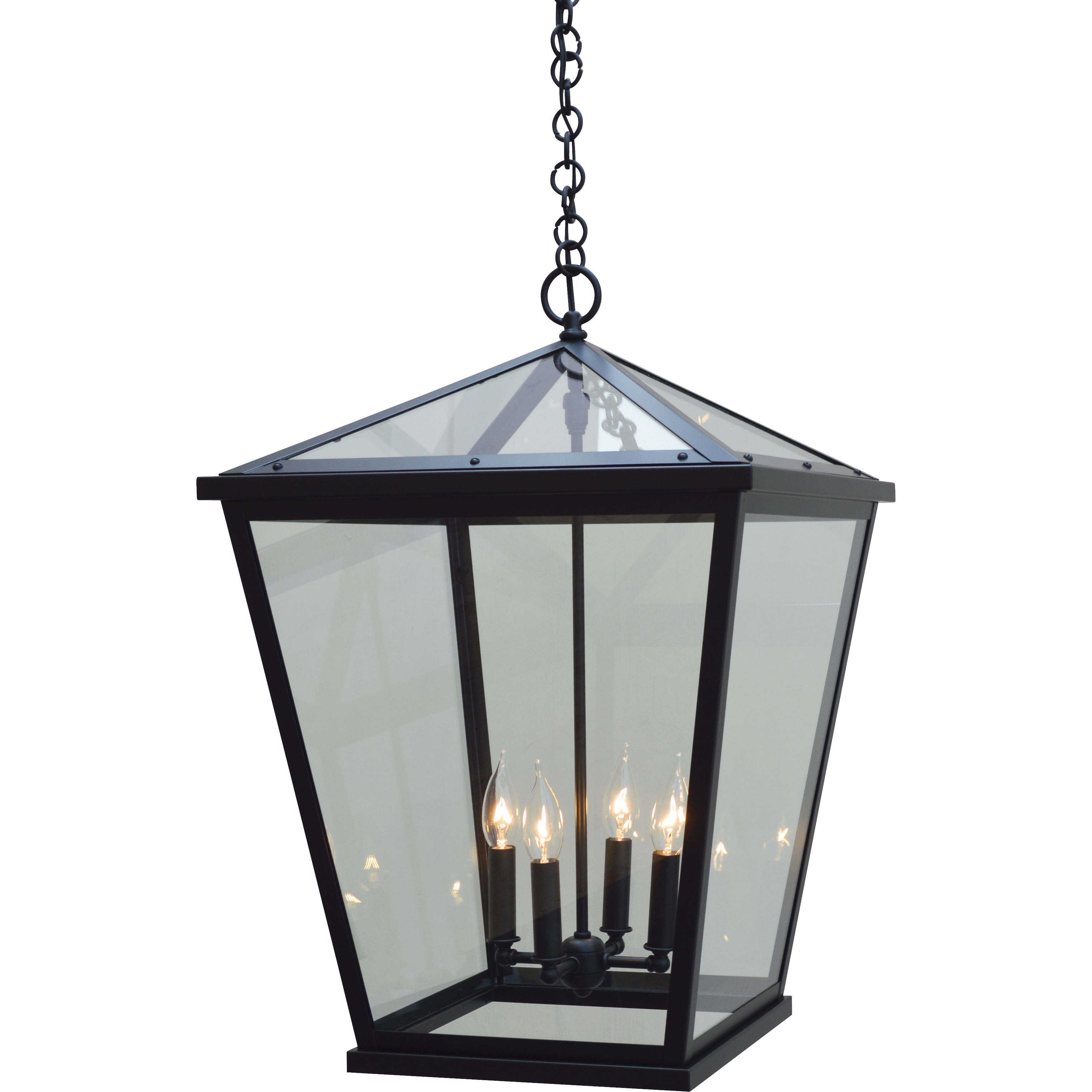 Devonshire 4 Light 17 inch Verdigris Patina Outdoor Pendant in White Opalescent