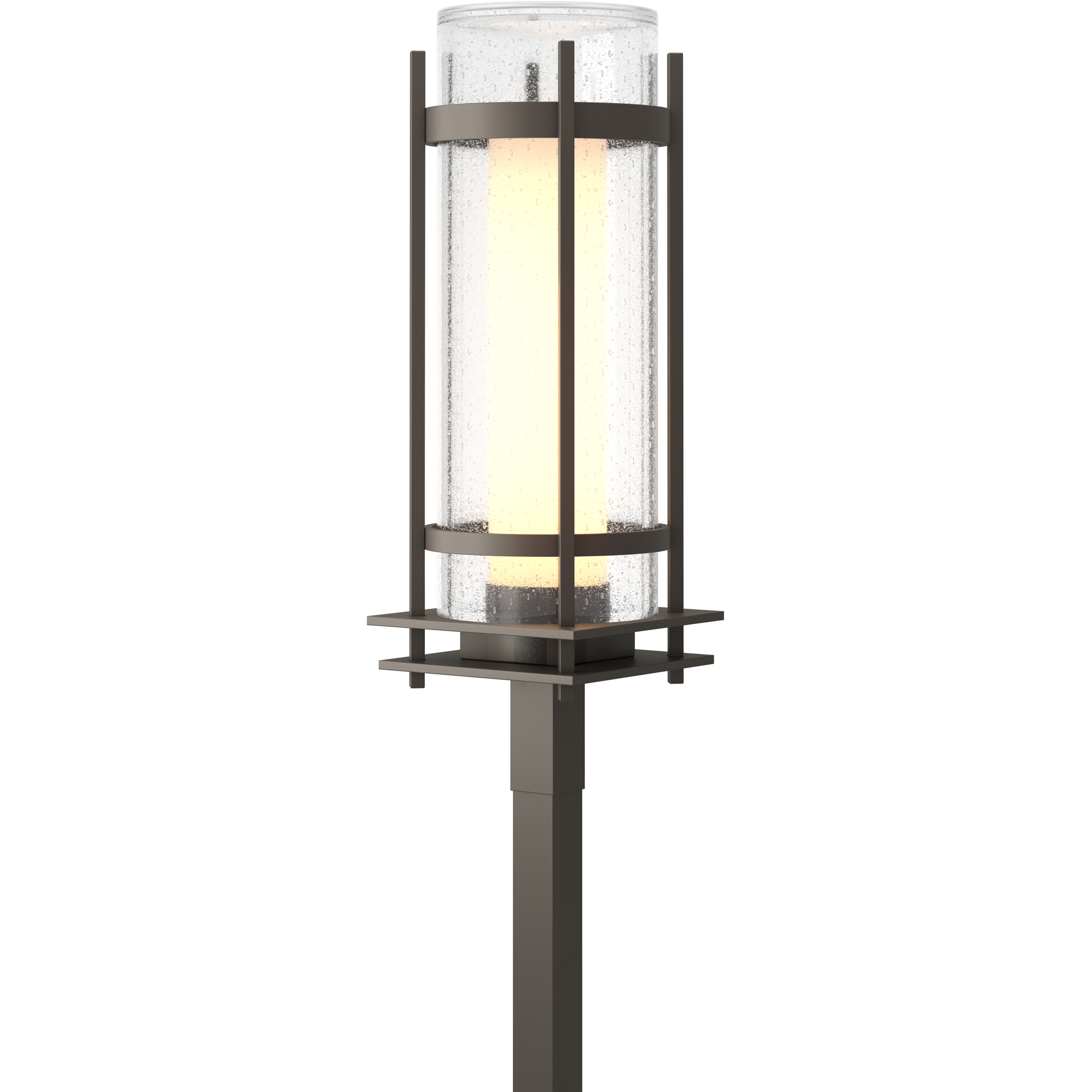 Torch 1 Light 22.25 inch Coastal Dark Smoke Outdoor Post Light