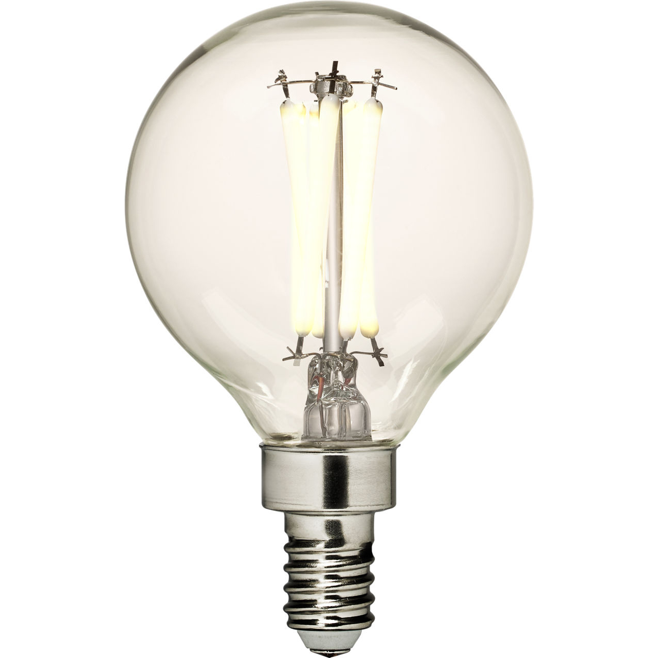 Branded Lamps LED 19 - G16-1/2 C - E12 Candelabra 4 watt 120 2700K Light Bulb