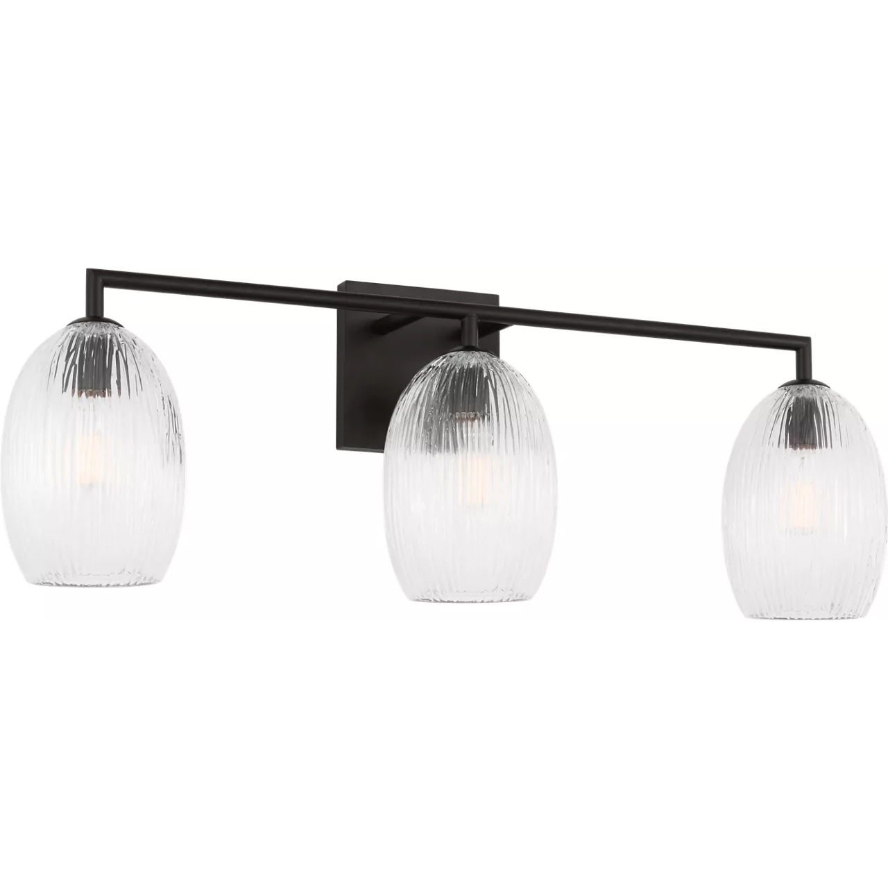 HABLE Serafina 3 Light 27 inch Aged Iron Bath Vanity Wall Light
