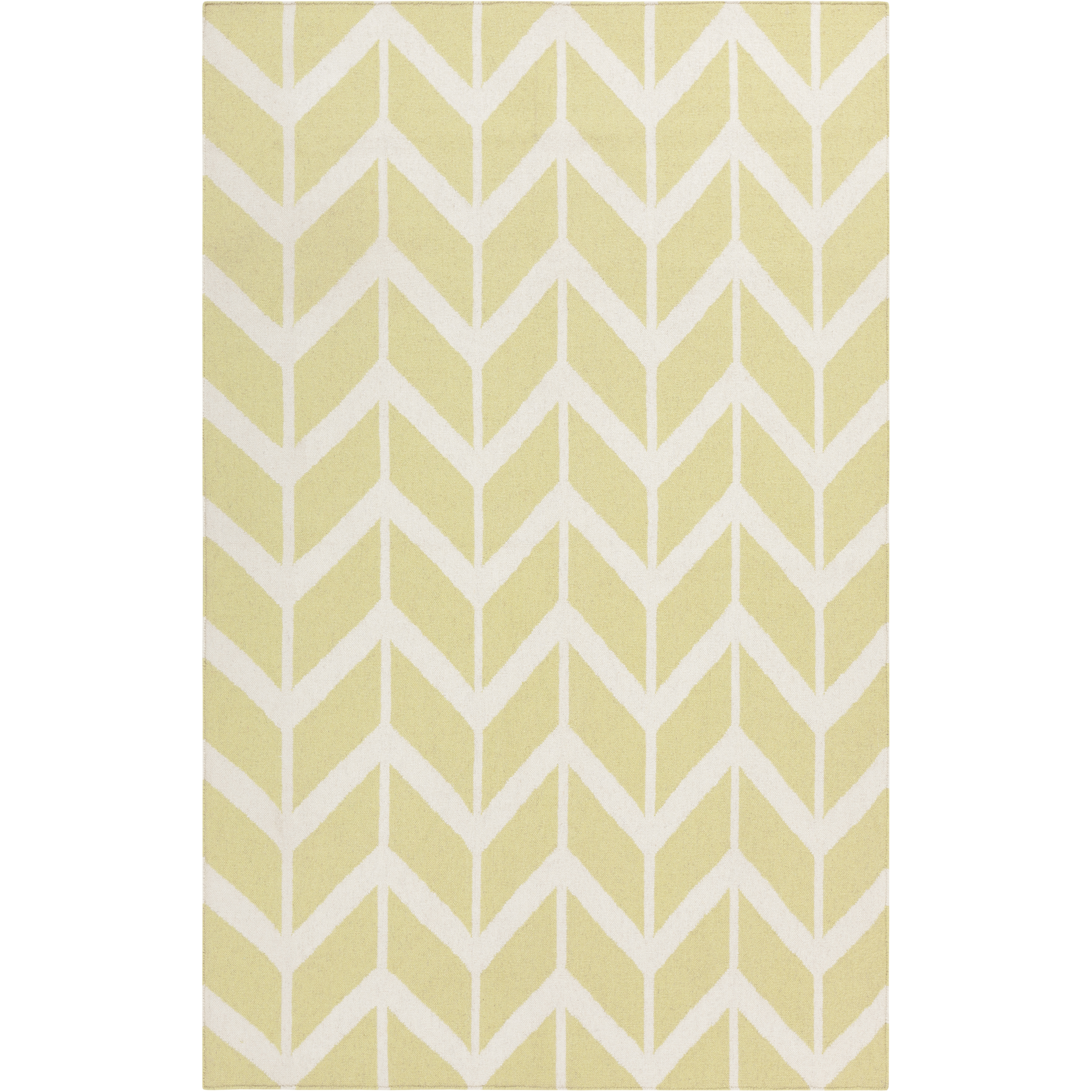Fallon 132 X 96 inch Lime, Ivory Rug