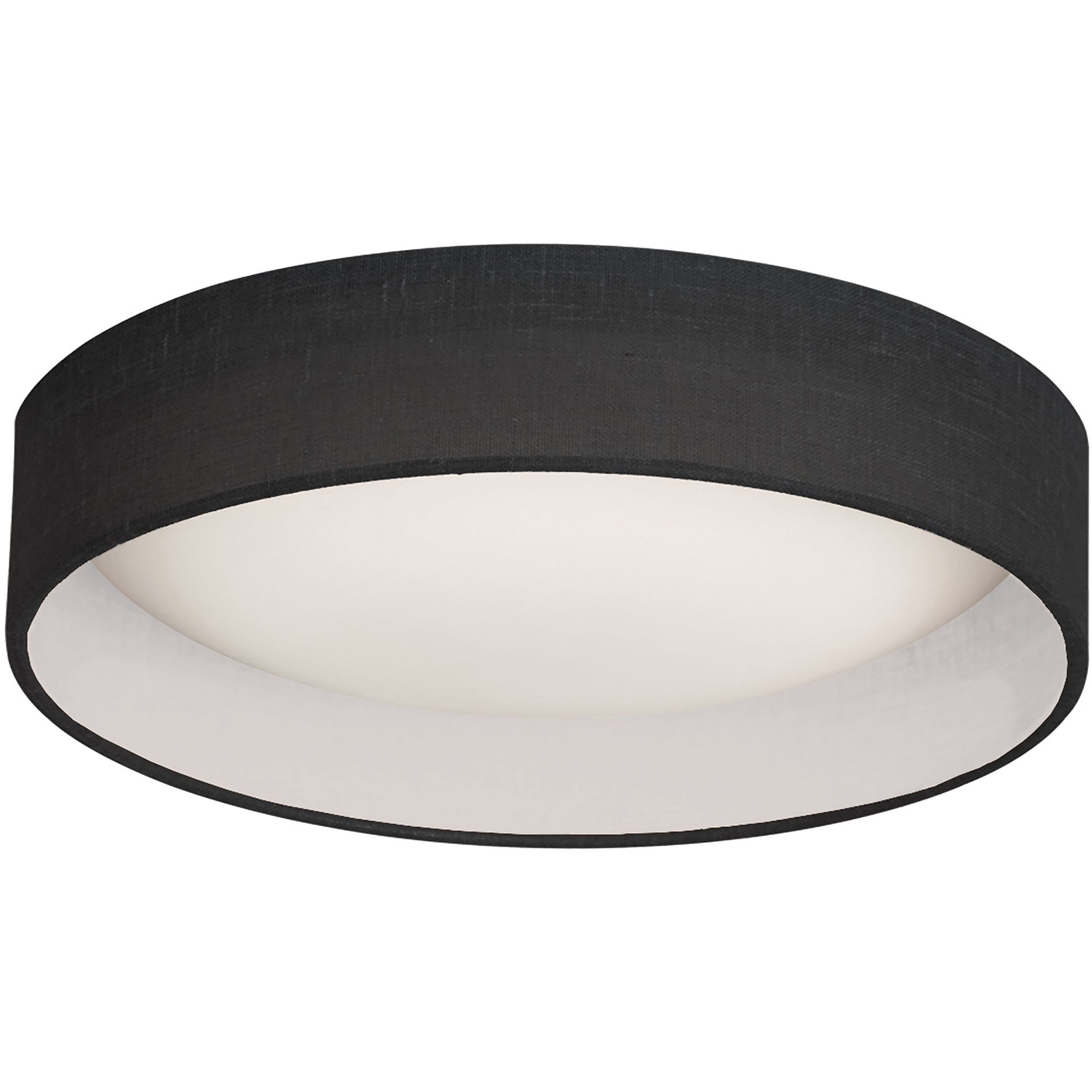 Corinne LED 15 inch Black Flush Mount Ceiling Light