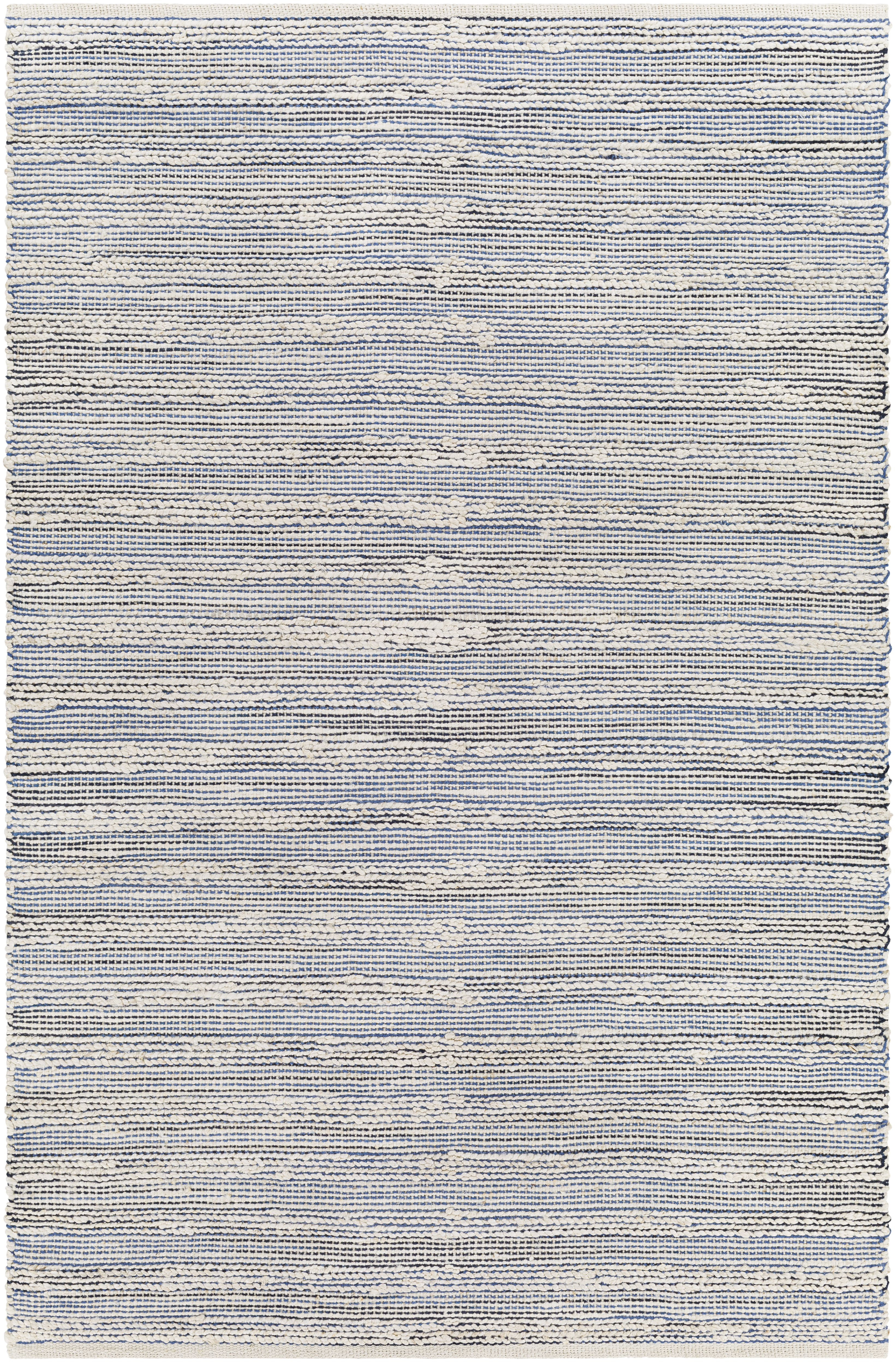 Bali 120 X 96 inch Denim Rug in 8 x 10, Rectangle