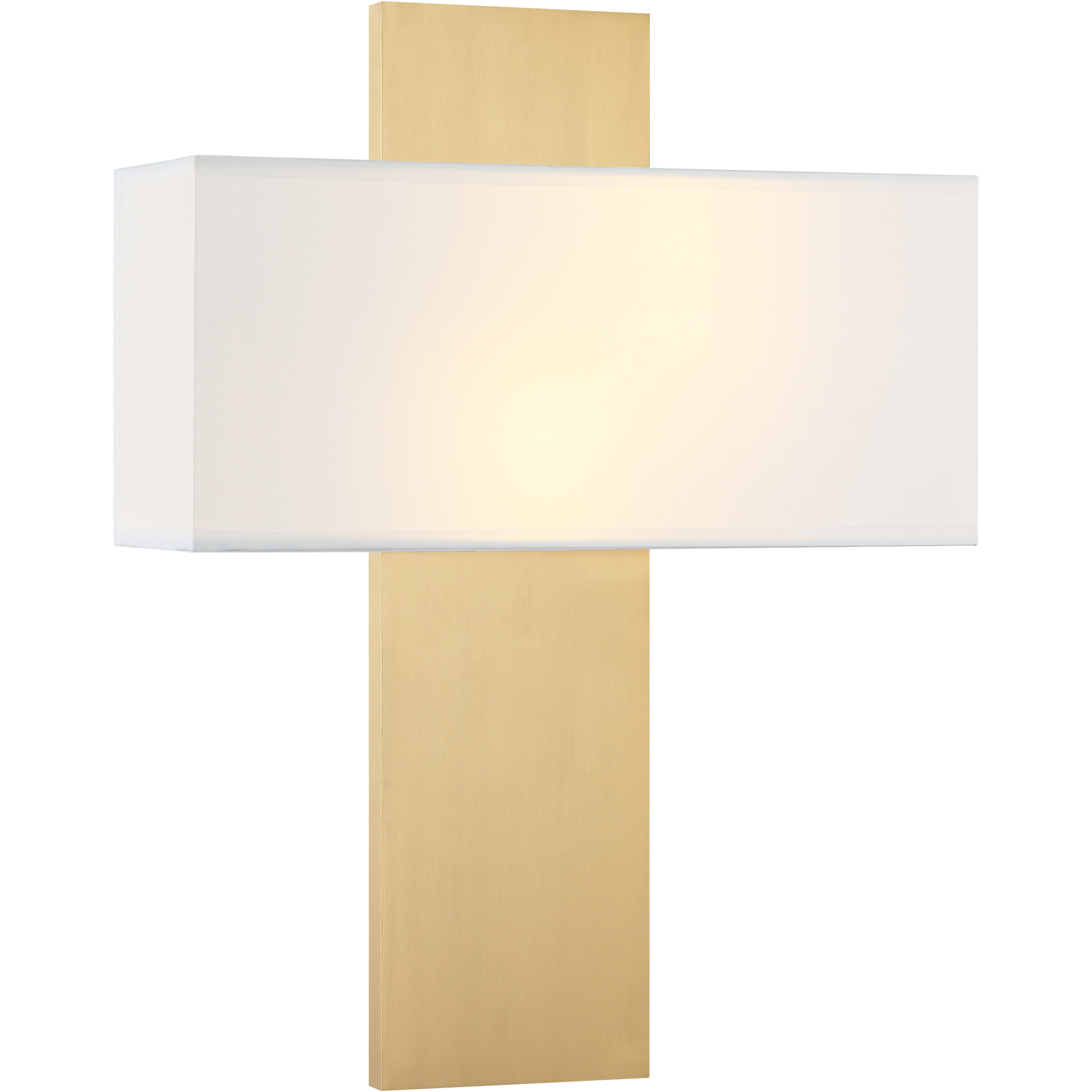 Stafford LED 14 inch Aged Gold Brass Wall Sconce Wall Light