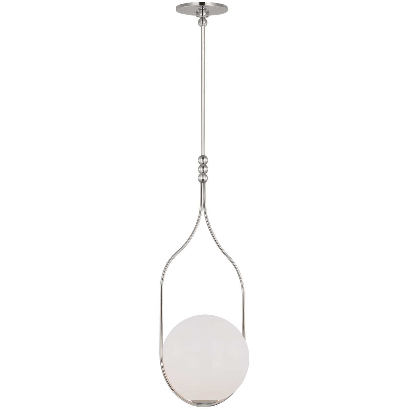 Windsor Smith Jodo LED 11.5 inch Polished Nickel Pendant Ceiling Light