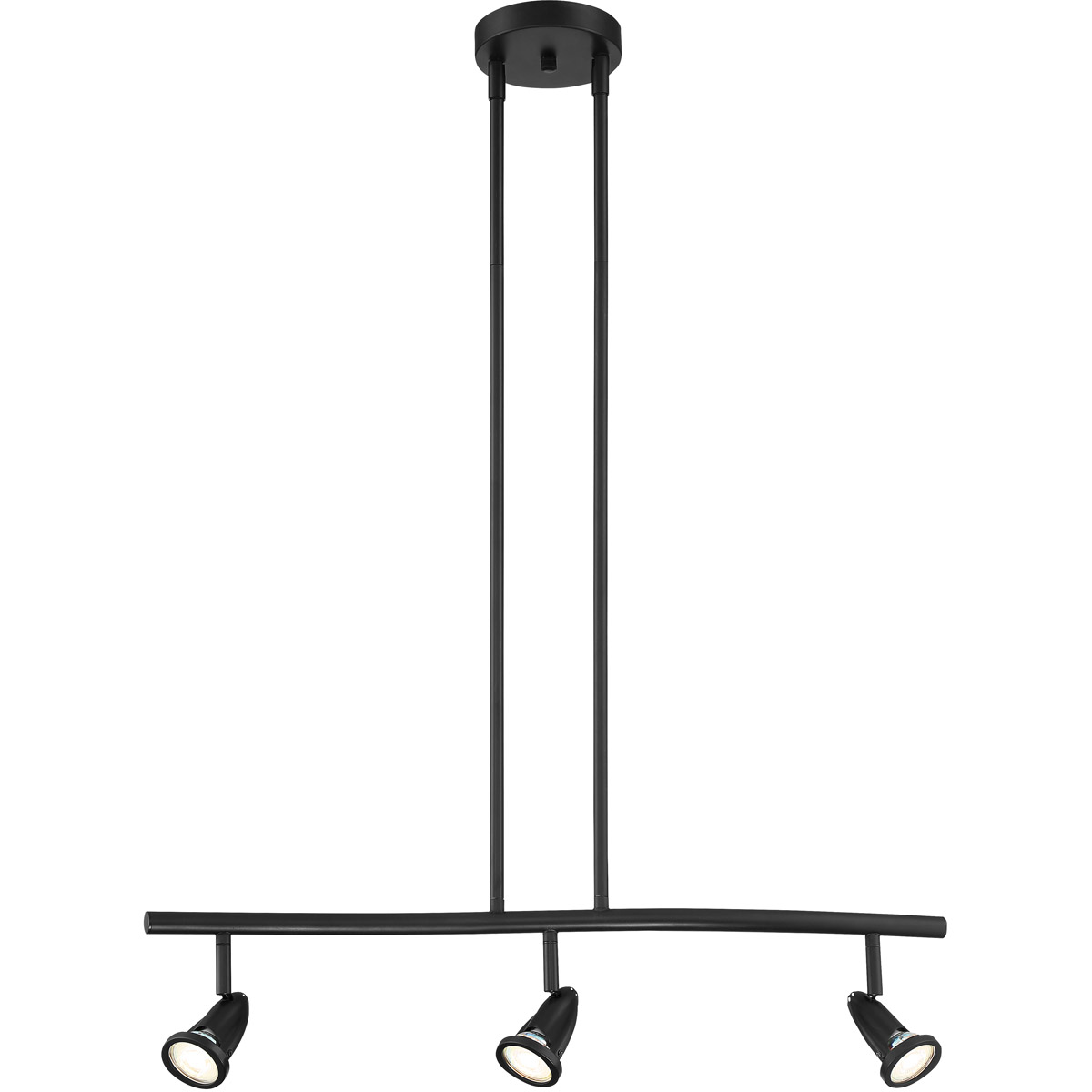 Cobra LED 7.5 inch Black Pendant - Spotlight Ceiling Light