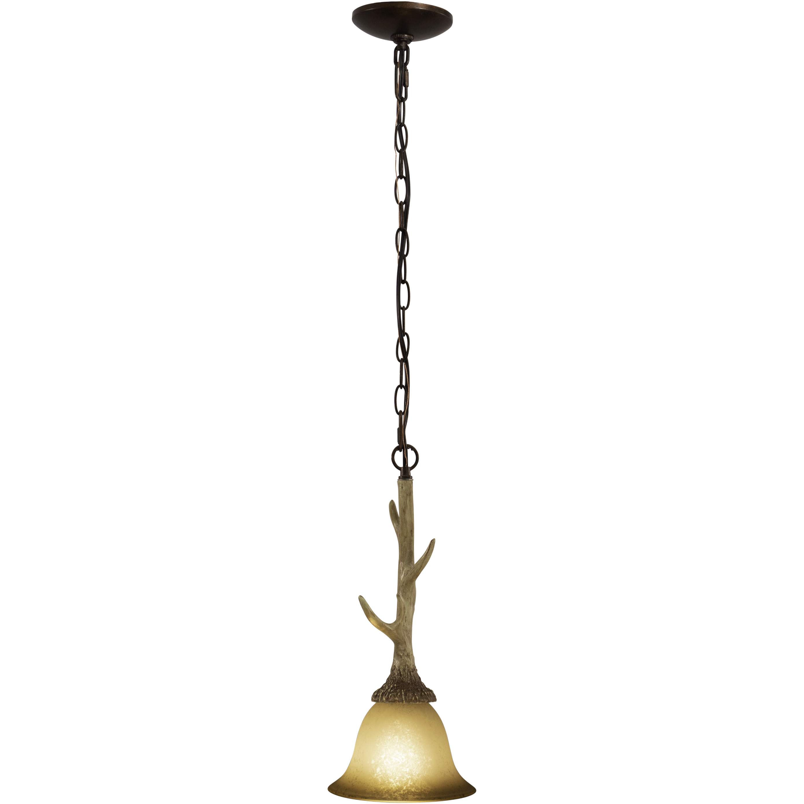 Lodge LED 7 inch Noachian Stone Mini Pendant Ceiling Light