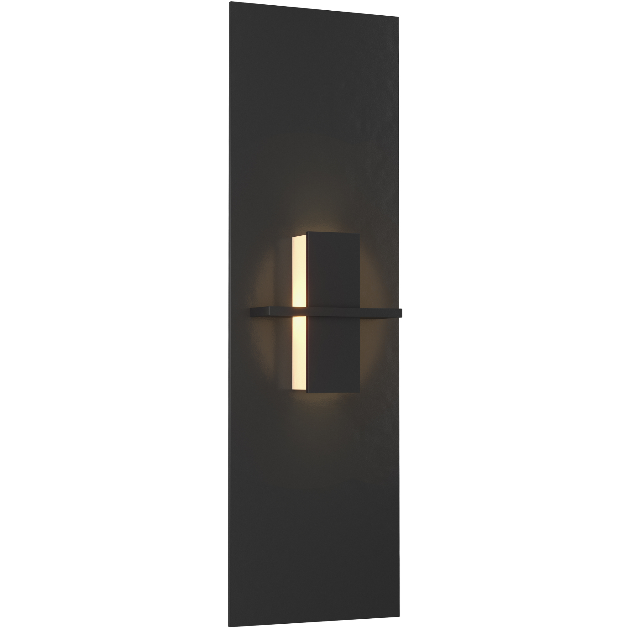 Aperture 1 Light 6.5 inch Black ADA Vertical Sconce Wall Light in White Art