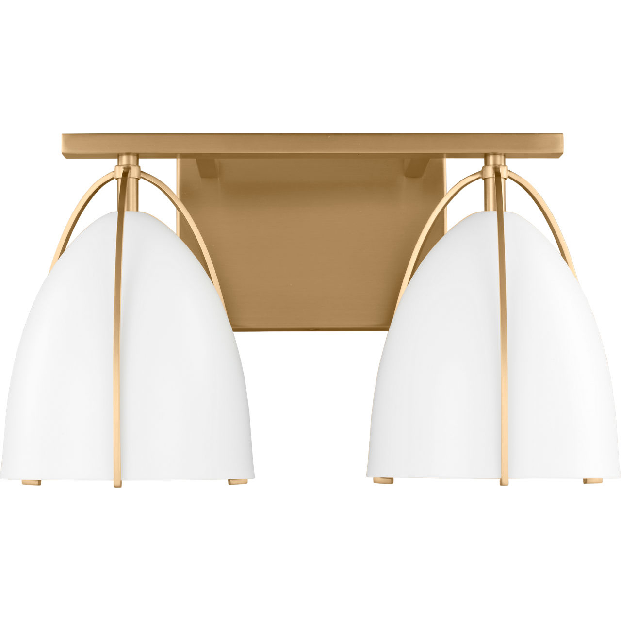 Sean Lavin Norman 2 Light 15 inch Satin Brass Wall Bath Fixture Wall Light