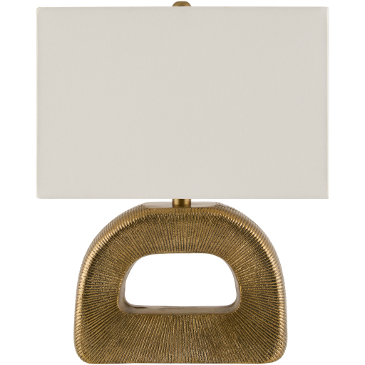 Hennes 18 inch 60 watt Plated Accent Table Lamp Portable Light