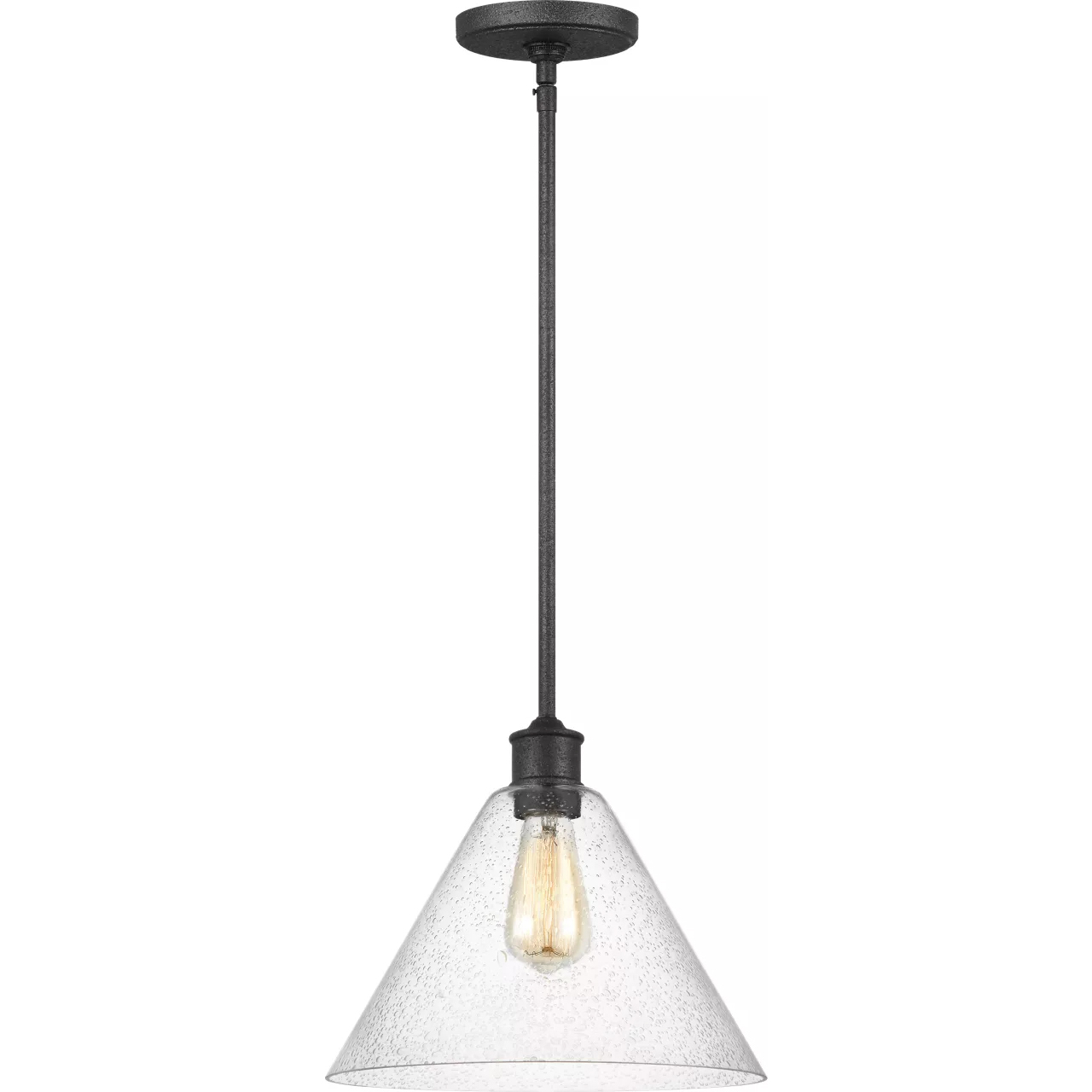 Belton 1 Light 12 inch Midnight Black Pendant Ceiling Light
