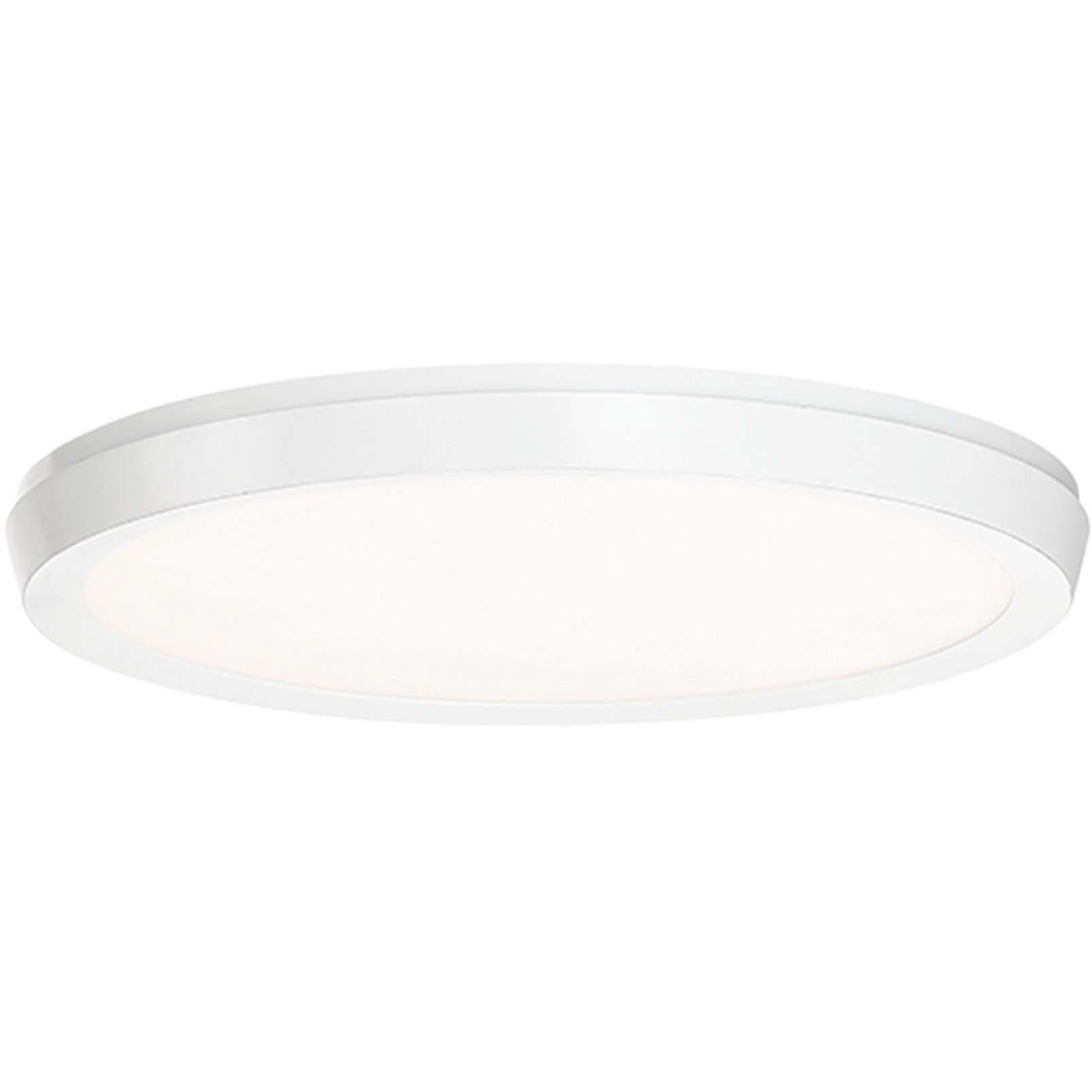 Argo 1 Light 11 inch White Flush Mount Ceiling Light