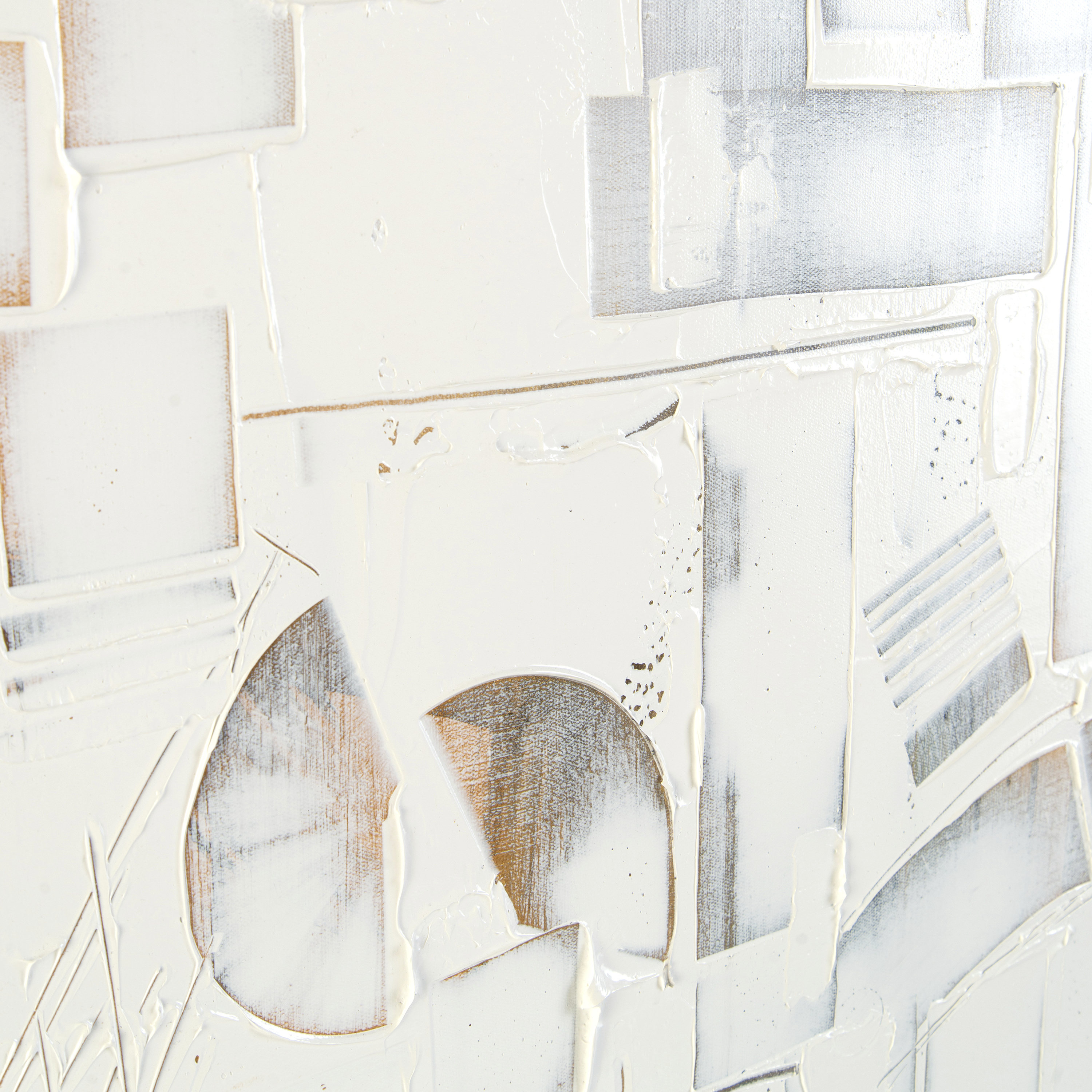 Teng Fei's Distorted Dimensions 52.75 X 52.75 inch Abstract Art
