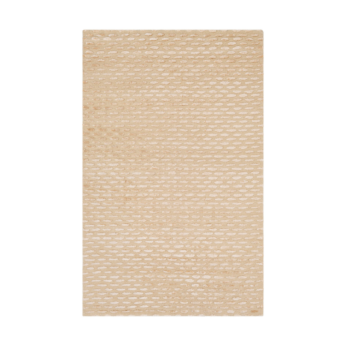 Atlantis 96 X 60 inch Cream/Beige Rugs, Rectangle
