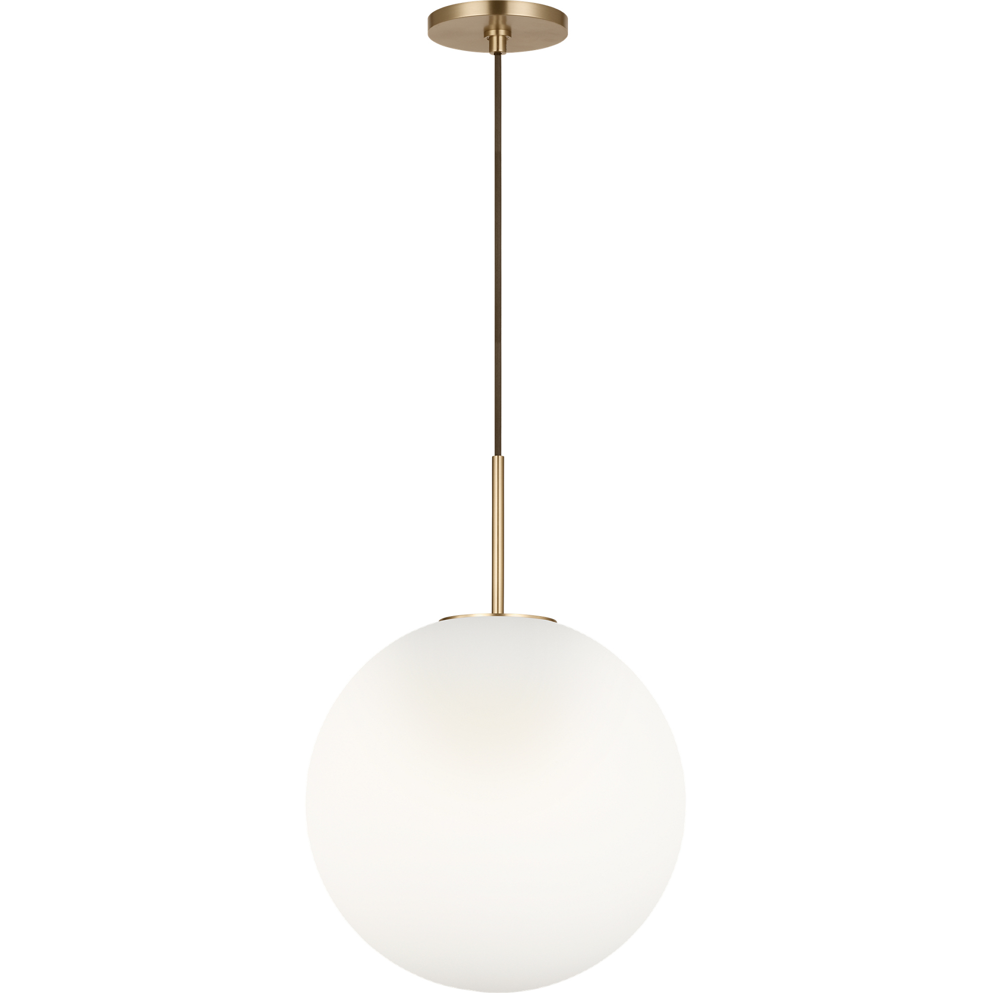 Richard June Sorelle 1 Light 18 inch Estate Brass Pendant Ceiling Light in LED