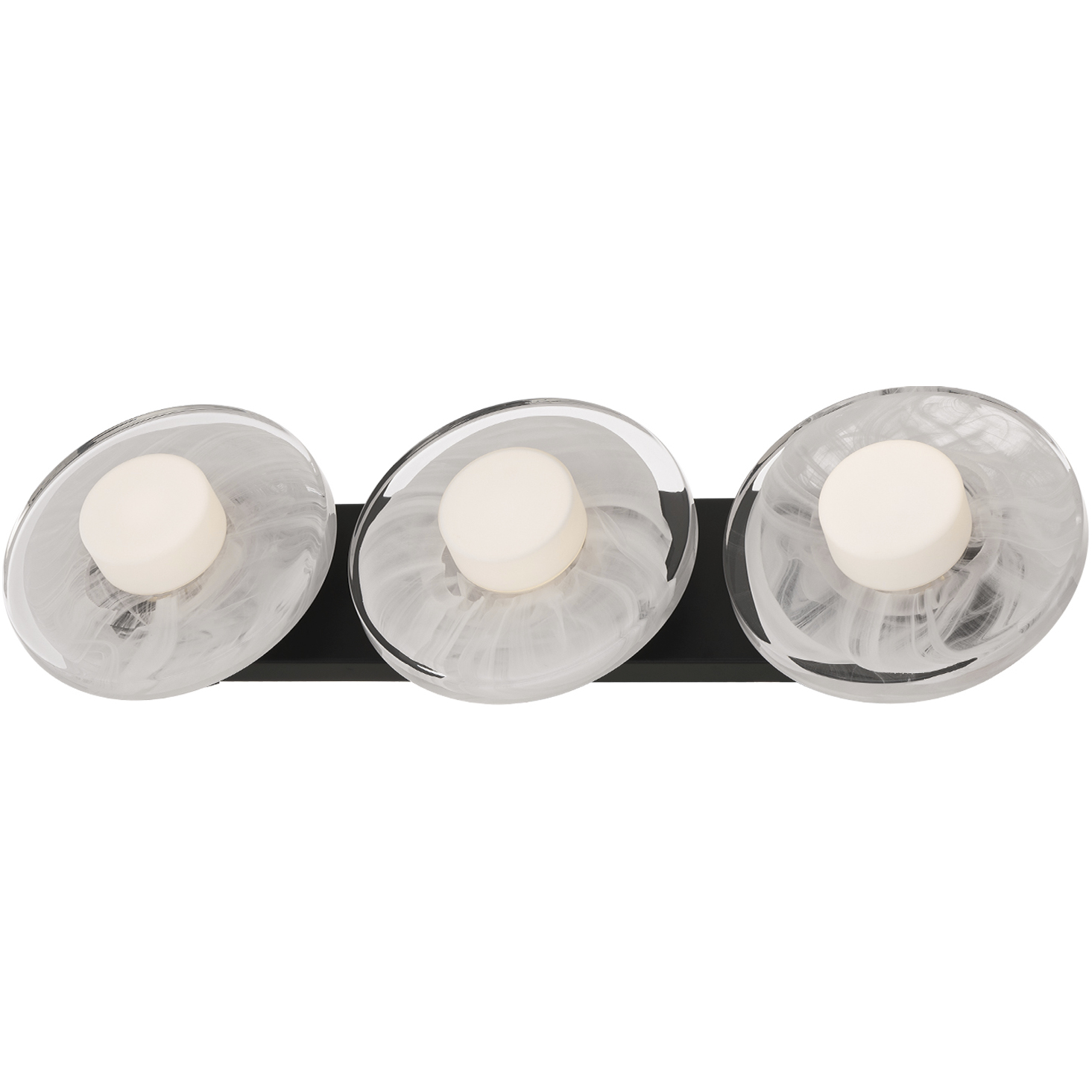 Fresco LED 4 inch Black ADA Indoor Wall Lighting