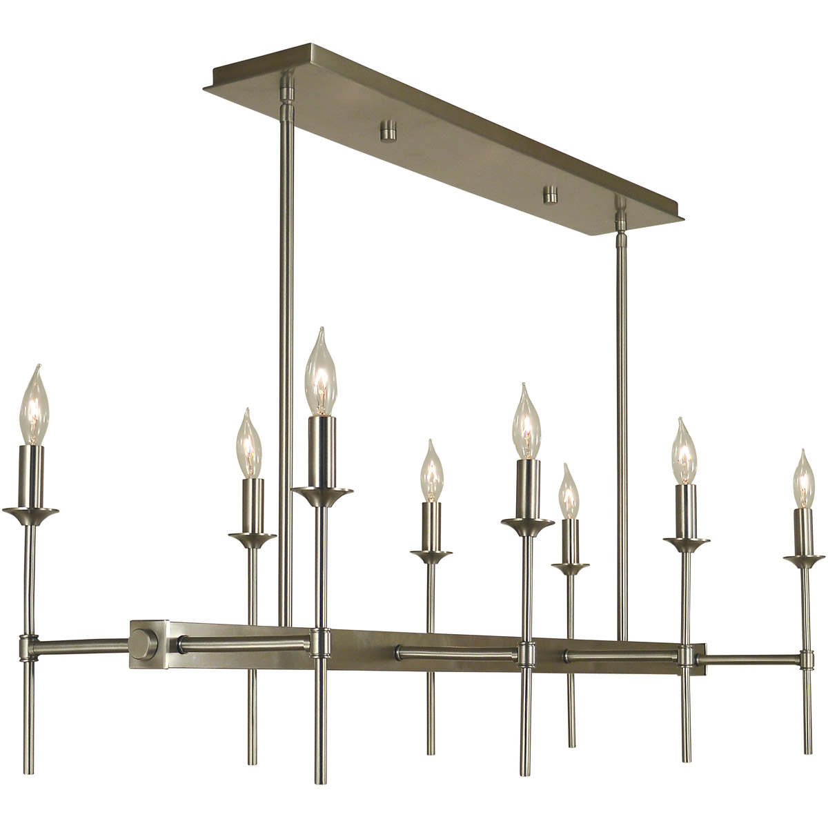 Chandler 8 Light 40 inch Brushed Nickel Island Chandelier Ceiling Light