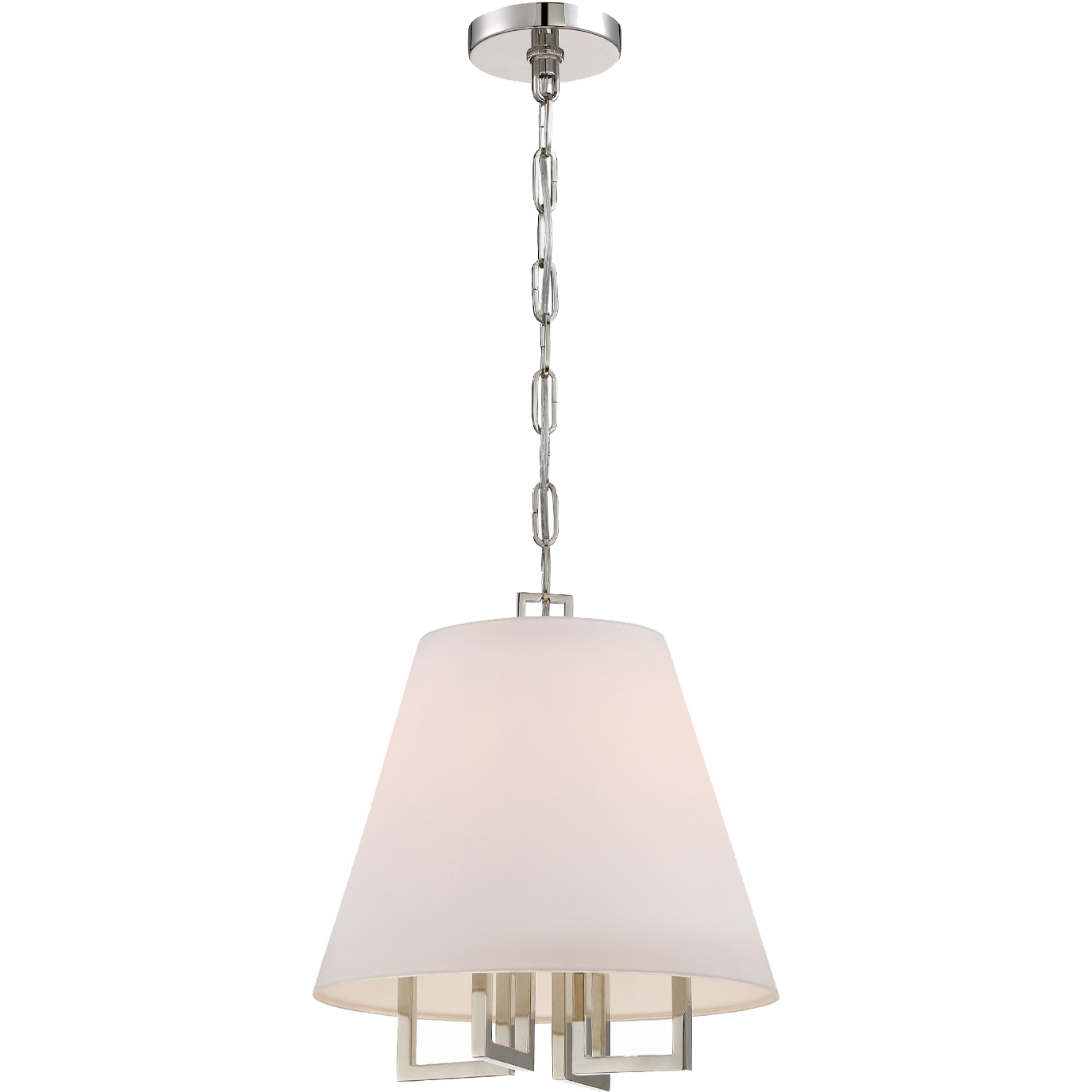 Westwood 4 Light 13.5 inch Polished Nickel Chandelier Ceiling Light